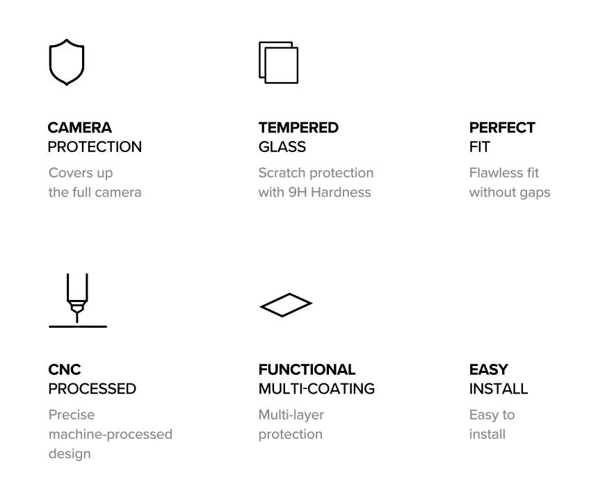 Galaxy Z Fold 5 | Camera Protector Glass [2 Pack] - Image 12