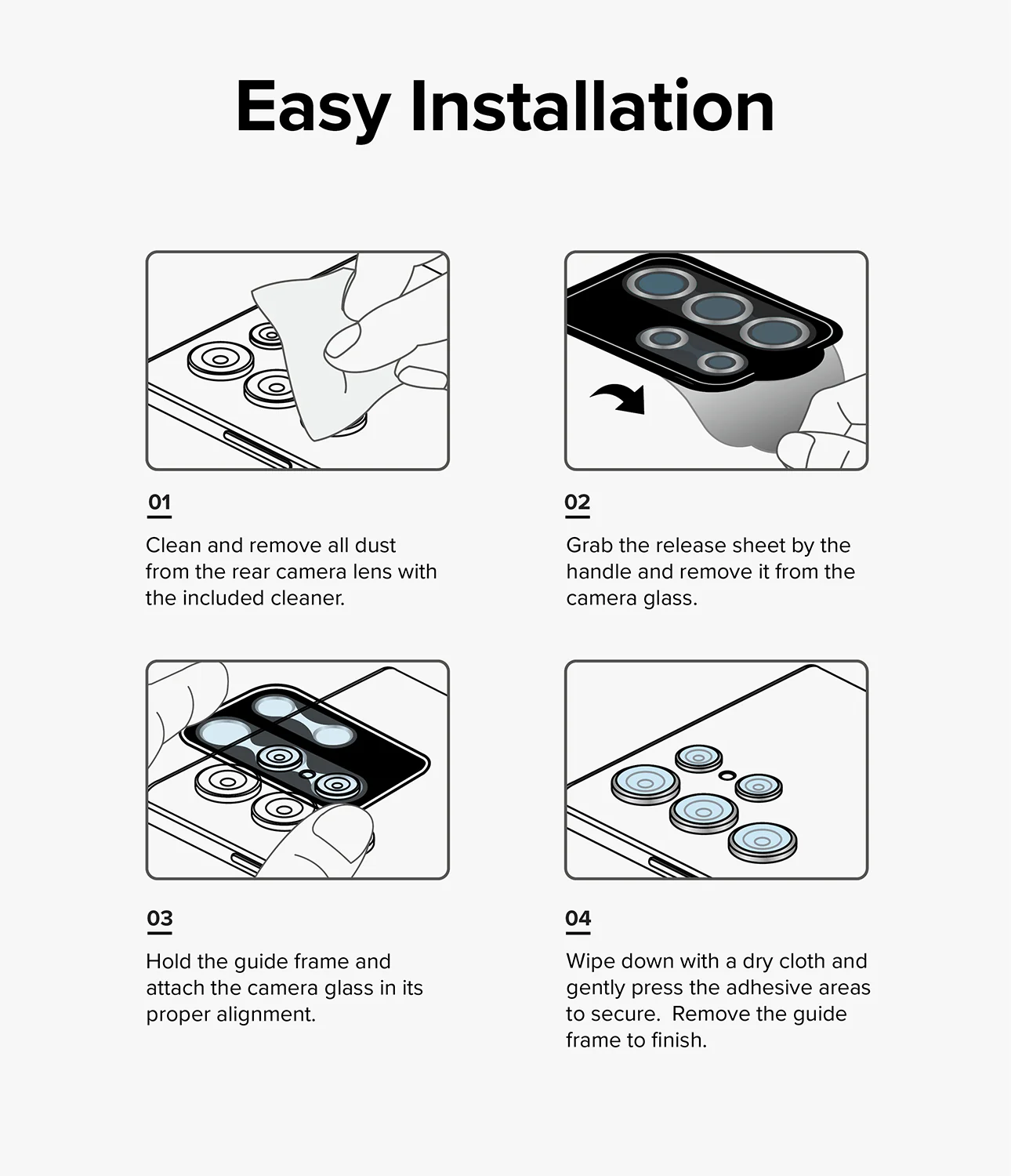 Galaxy Z Fold 5 | Camera Lens Frame Glass - Image 11