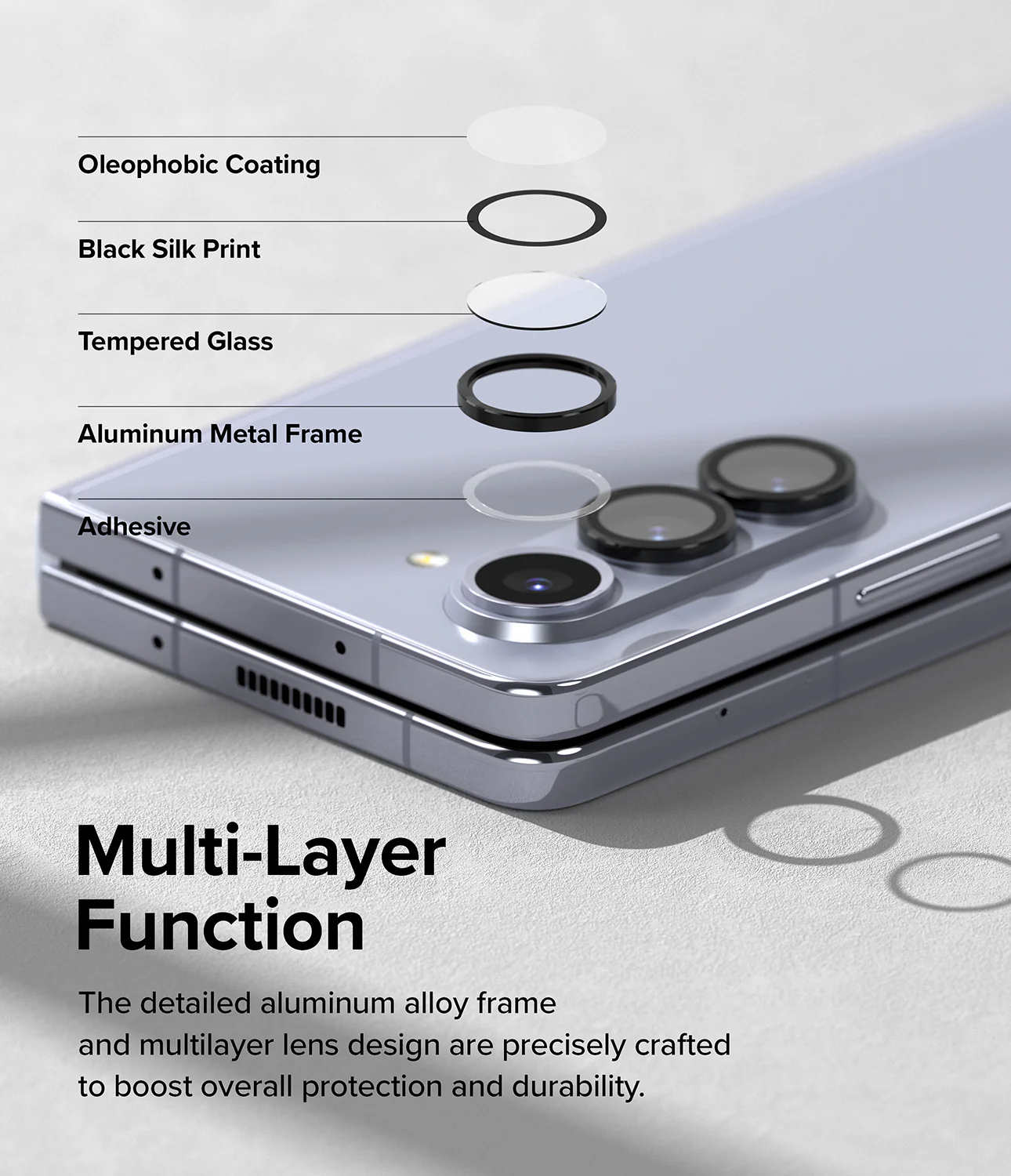 Galaxy Z Fold 5 | Camera Lens Frame Glass - Image 9