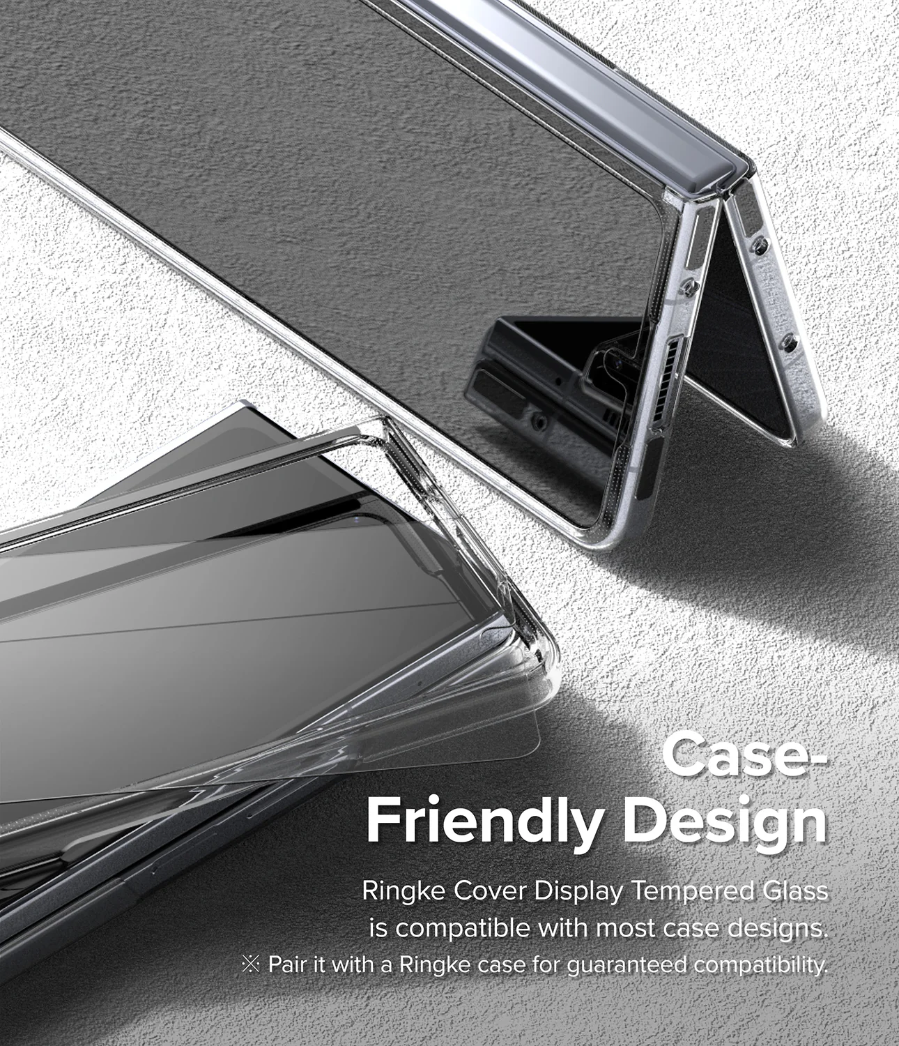 Galaxy Z Fold 5 Screen Protector | Cover Display Glass - Image 7