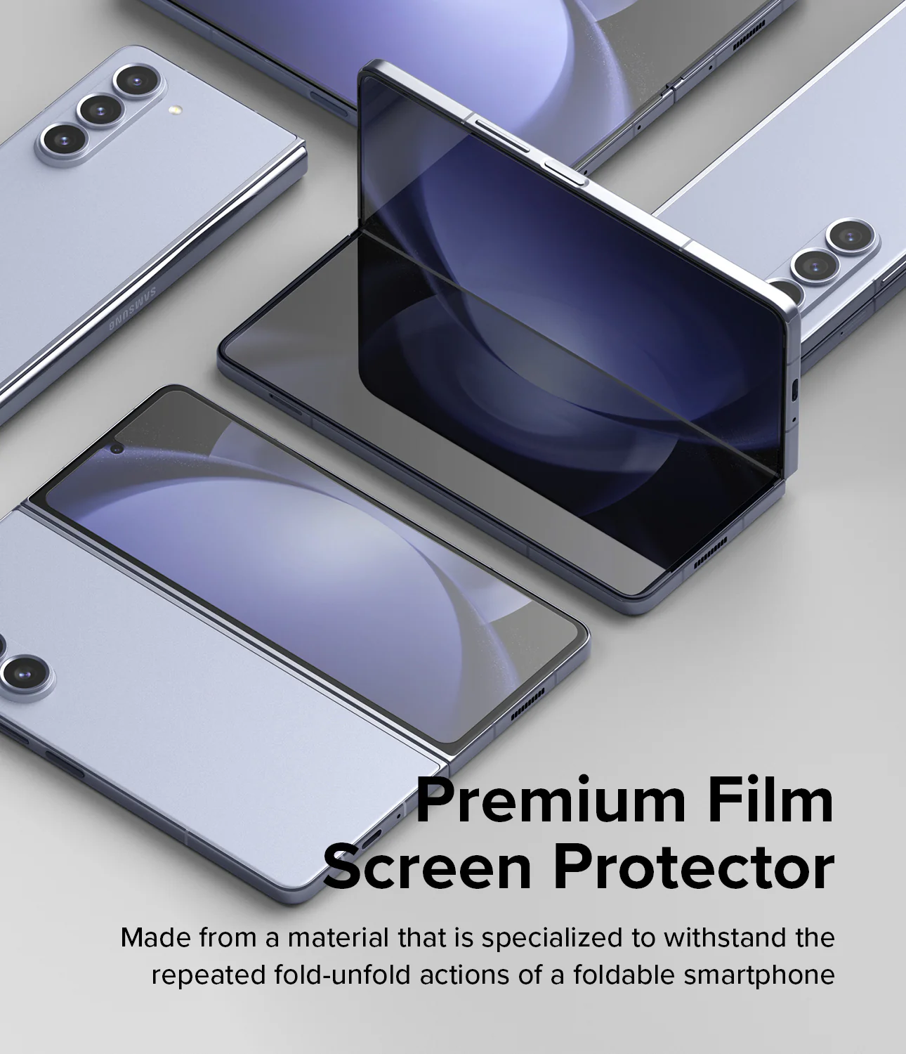 Galaxy Z Fold 5 Screen Protector | Dual Easy Film - Image 5