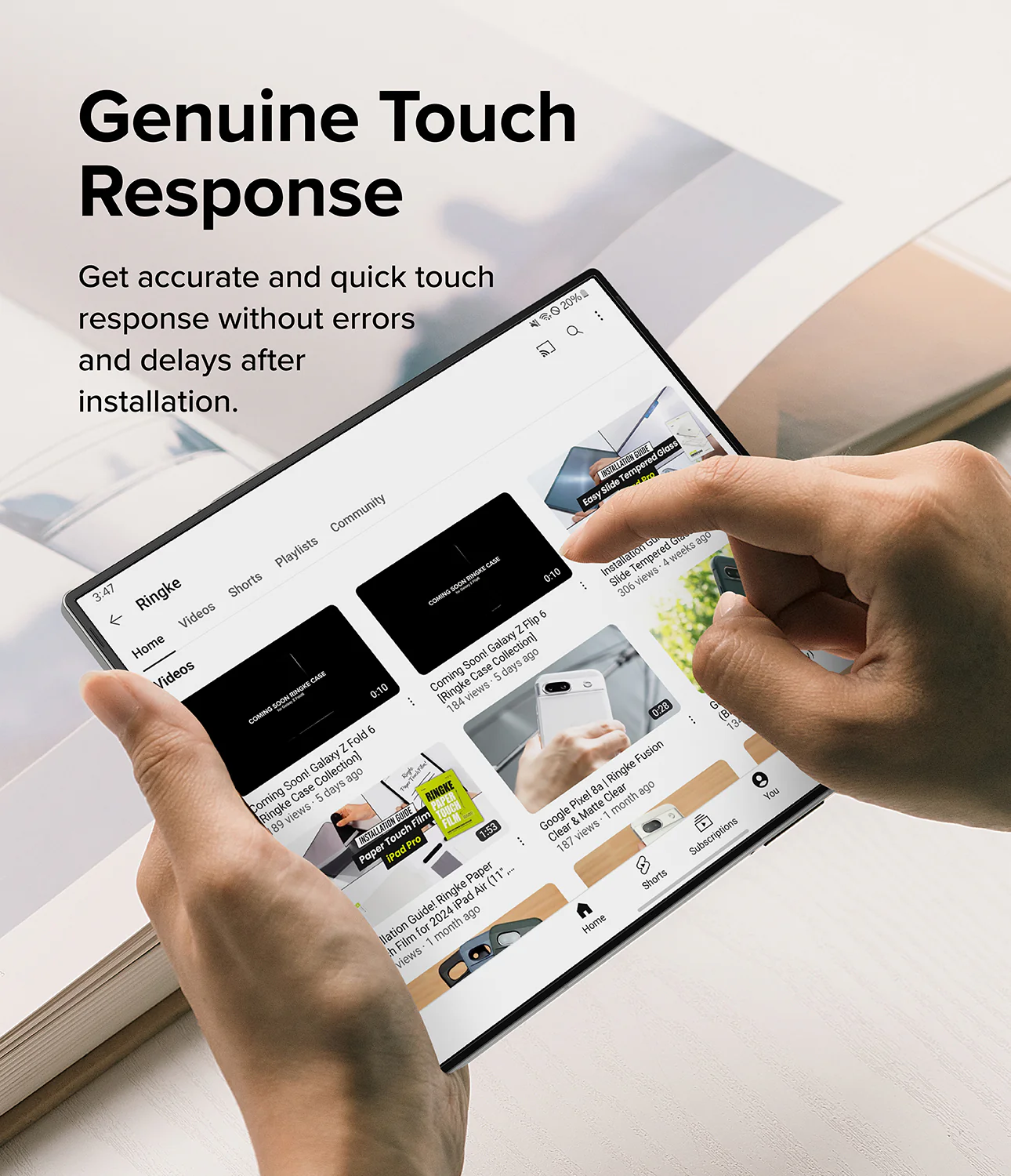 Galaxy Z Fold 6 | 3-in-1 Protector - Image 8