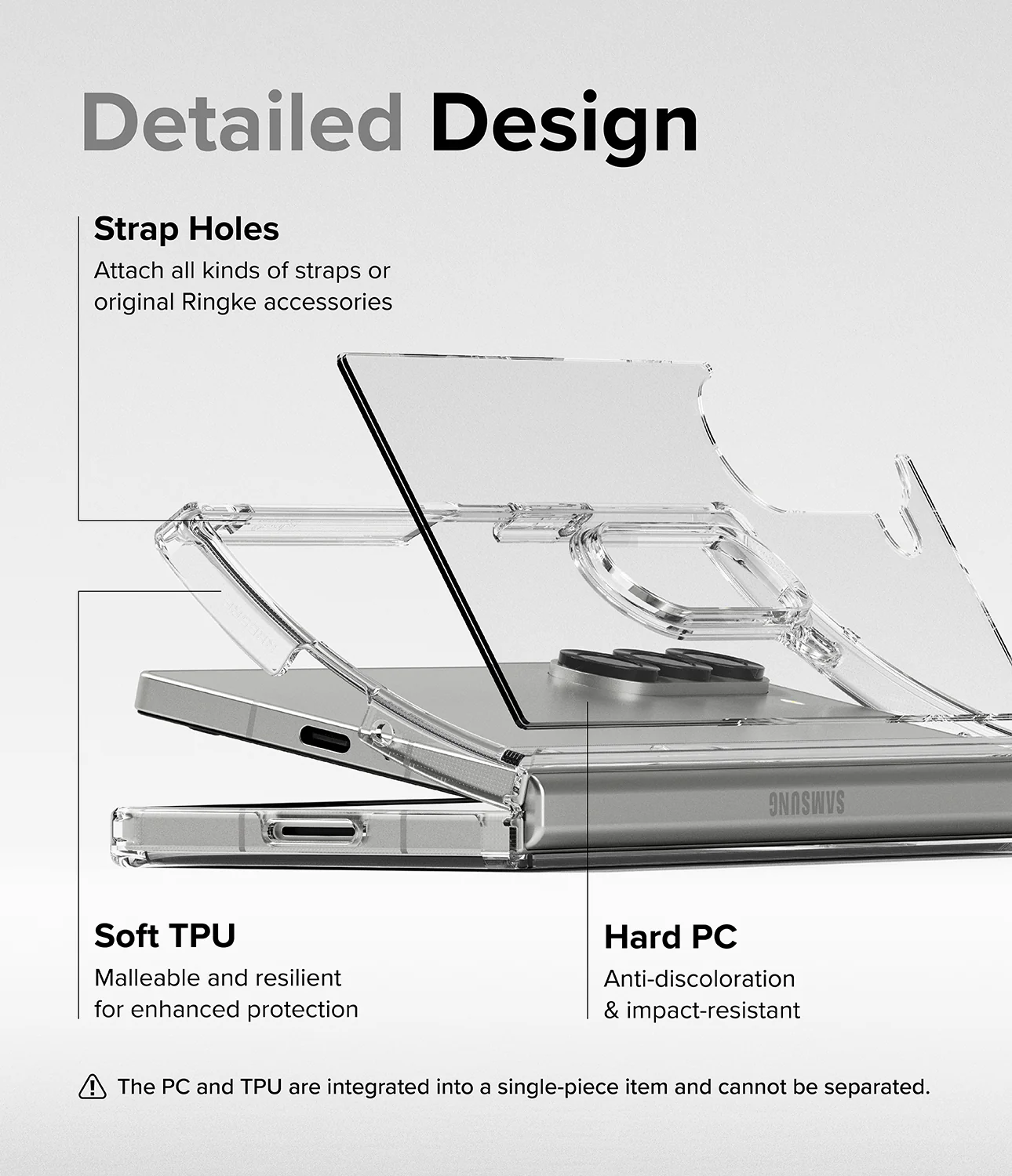 Galaxy Z Fold 6 Case | Fusion - Clear - Image 10