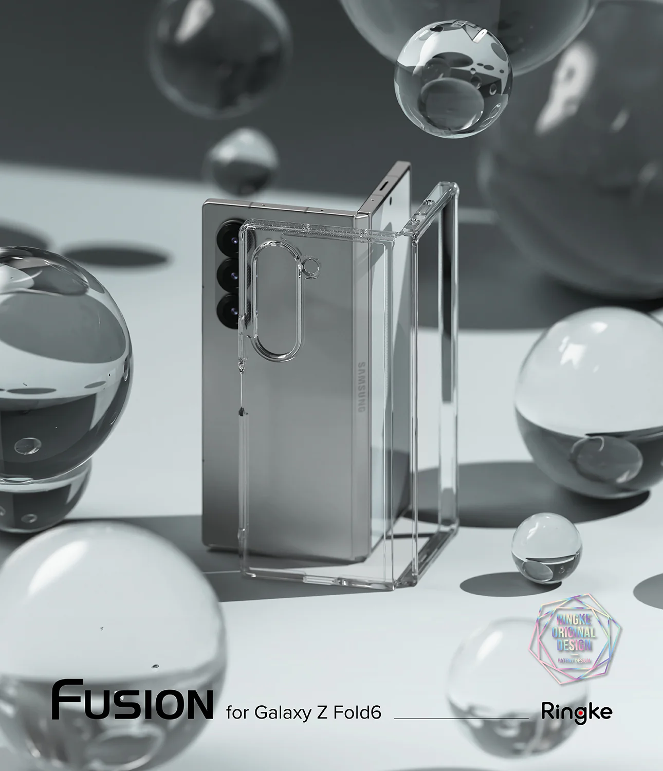 Galaxy Z Fold 6 Case | Fusion - Clear - Image 2