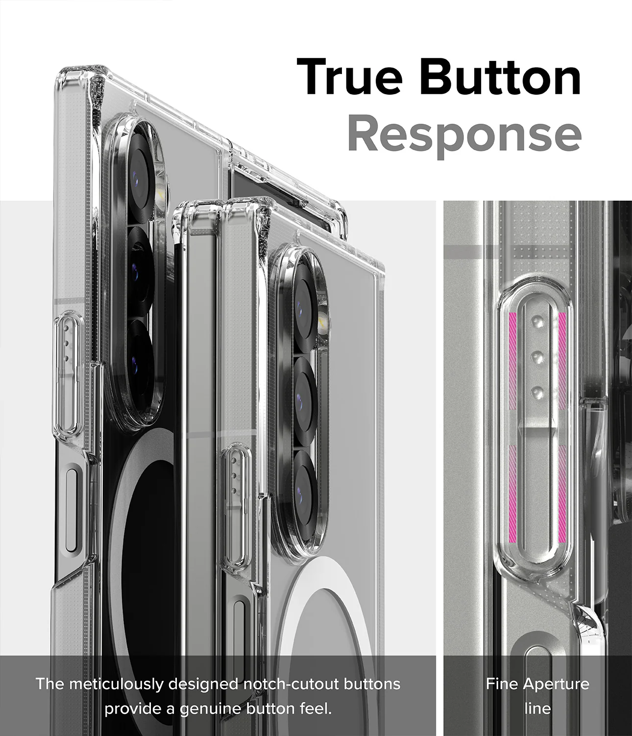 Galaxy Z Fold 6 Case | Fusion Magnetic - Clear - Image 15
