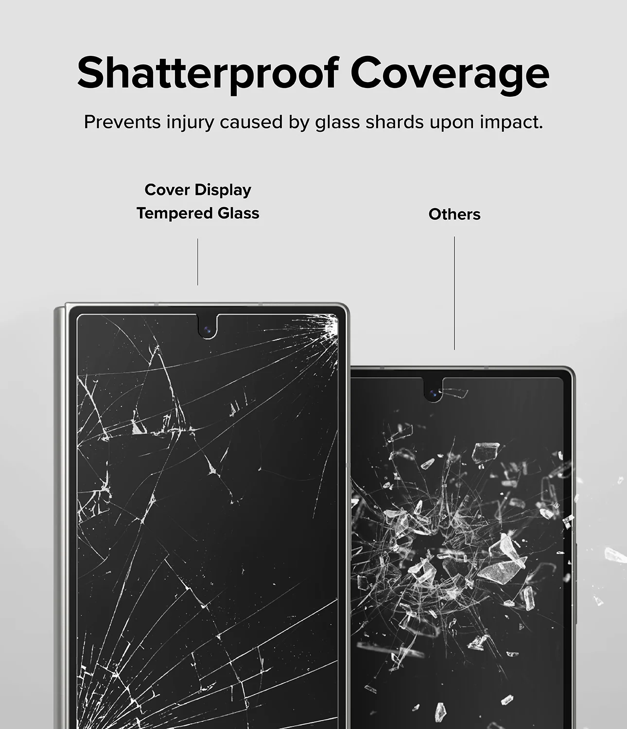 Galaxy Z Fold 6 Screen Protector | Cover Display Glass (2 Pack) - Image 12