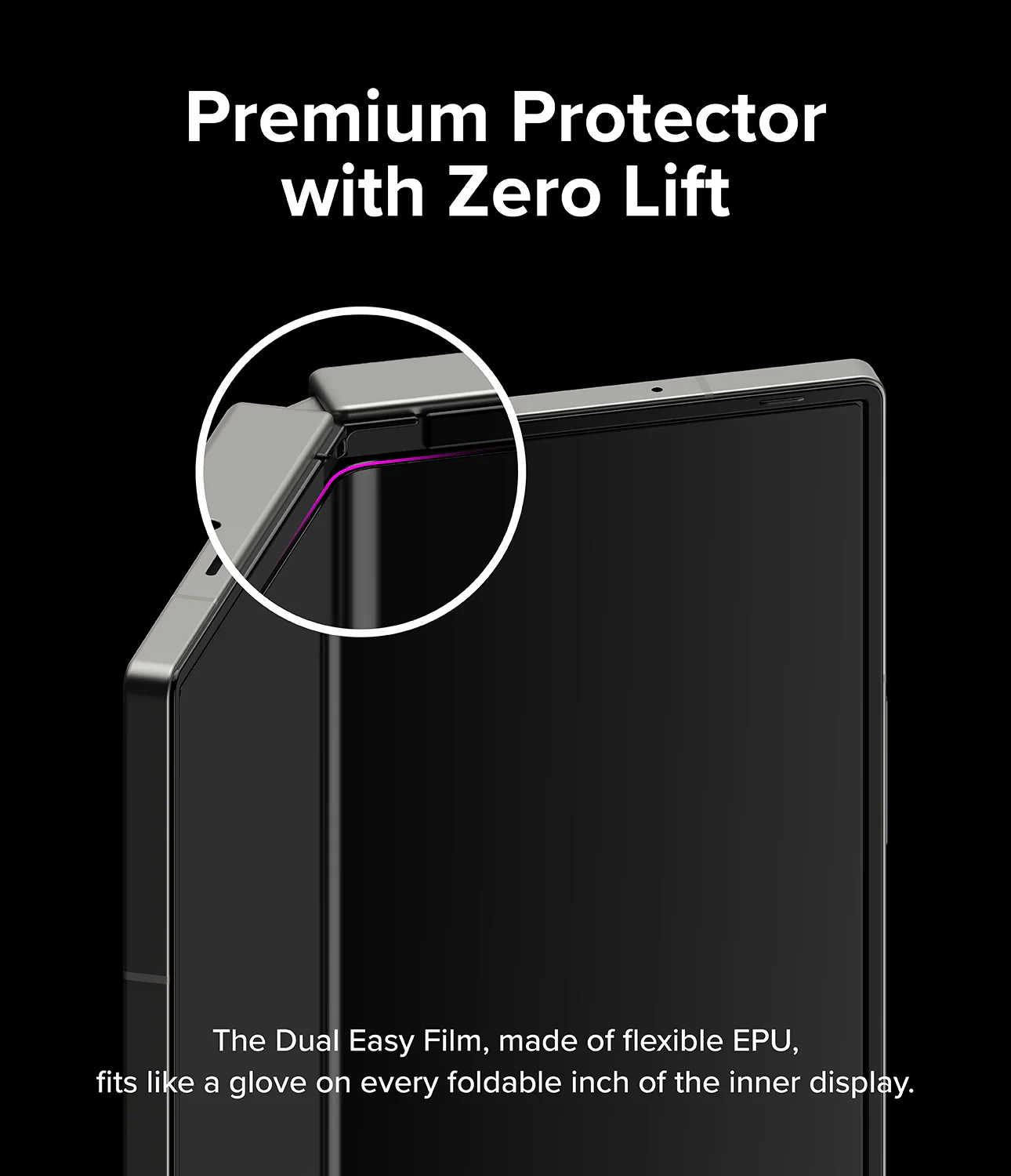 Galaxy Z Fold 6 Screen Protector | Dual Easy Film (2 Pack) - Image 5