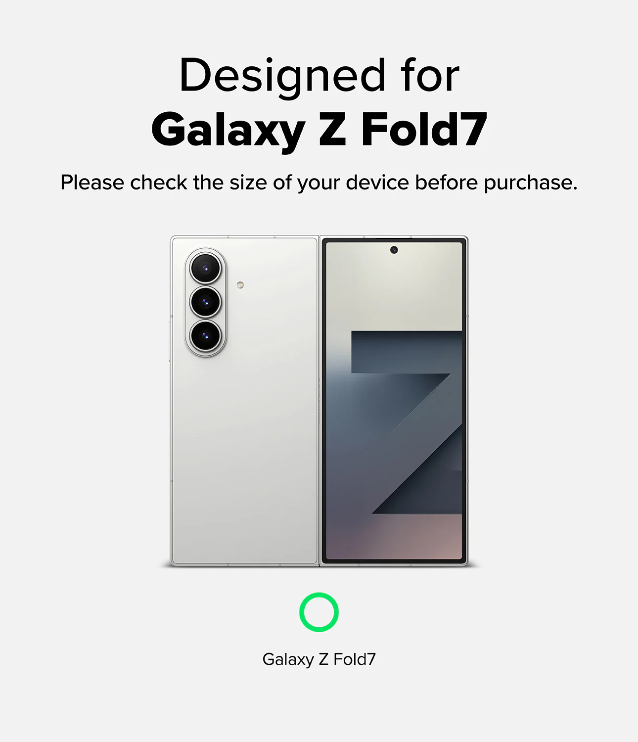 Galaxy Z Fold 7 Case | Folio Grip Wallet Magnetic - Image 5