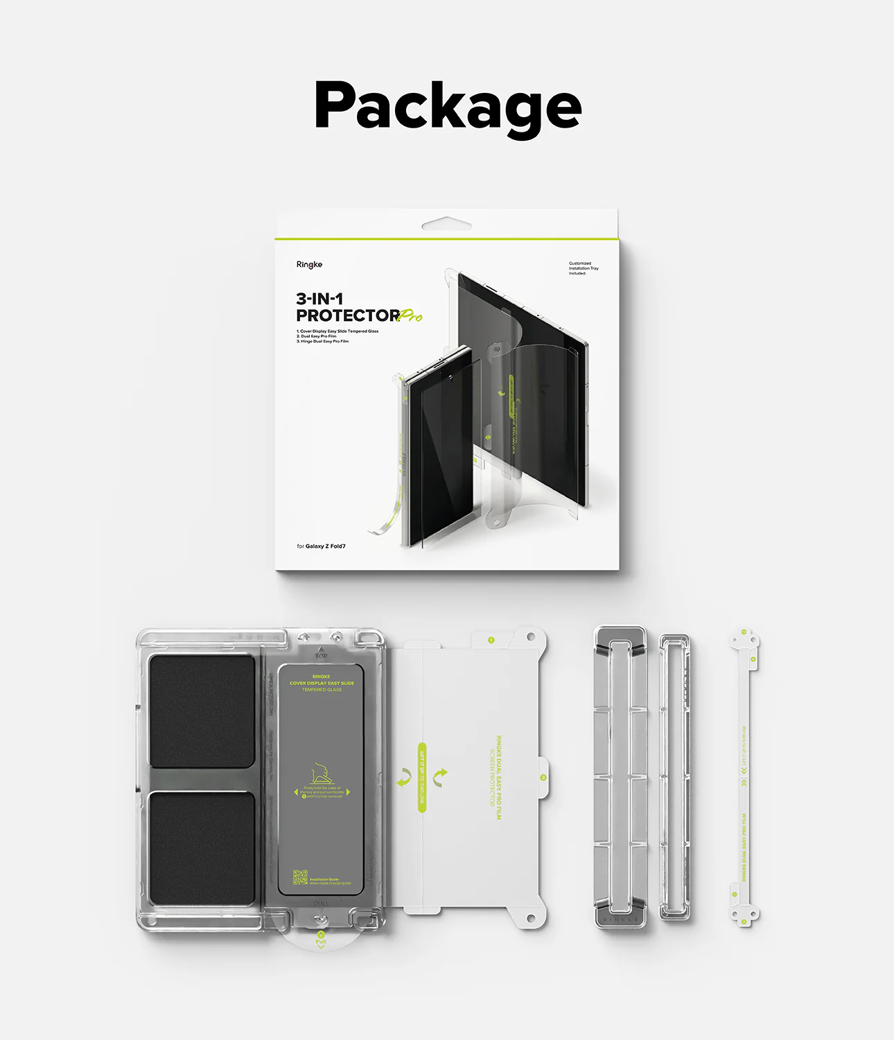 Galaxy Z Fold 7 Screen Protector | 3-in-1 Protector Pro - Image 21