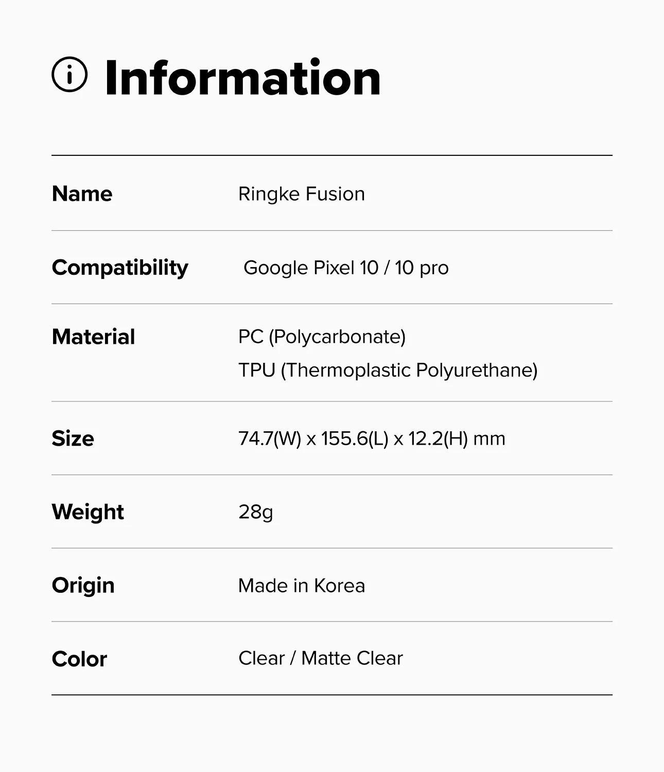 Google Pixel 10 Pro / 10 Case | Fusion Matte - Image 4