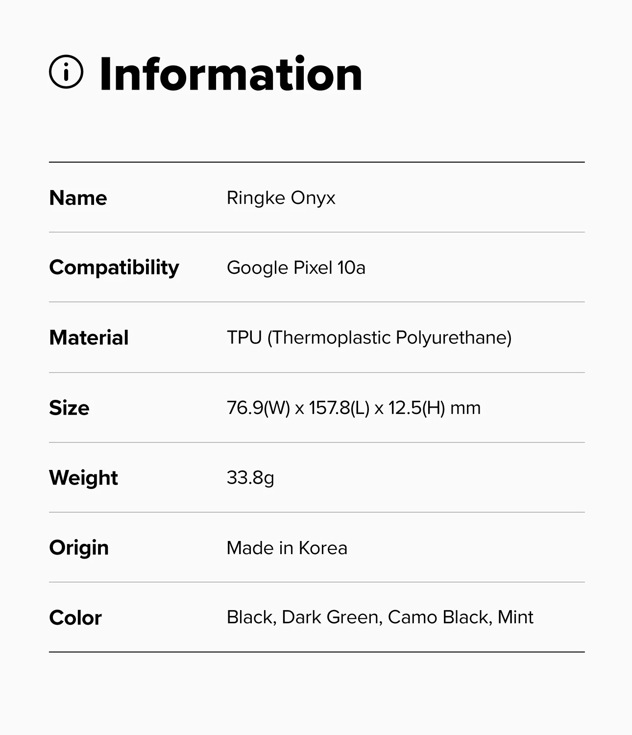 Google Pixel 10a Case | Onyx - Image 44