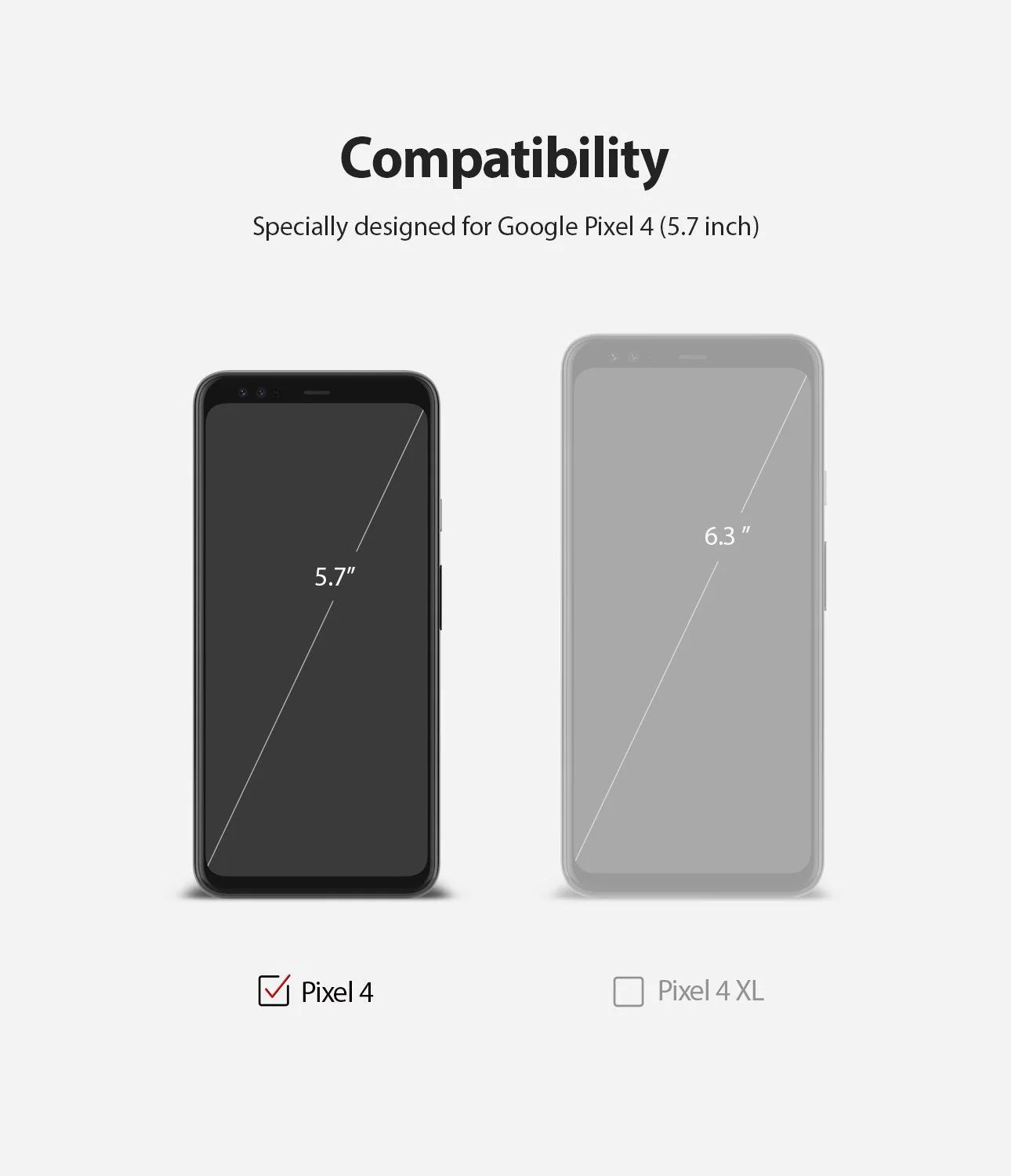 Google Pixel 4 Screen Protector | Dual Easy Film - Image 3
