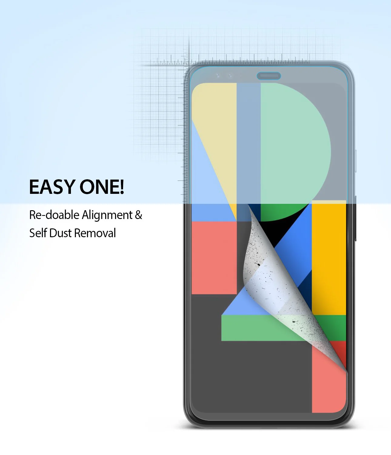 Google Pixel 4 Screen Protector | Dual Easy Film - Image 5