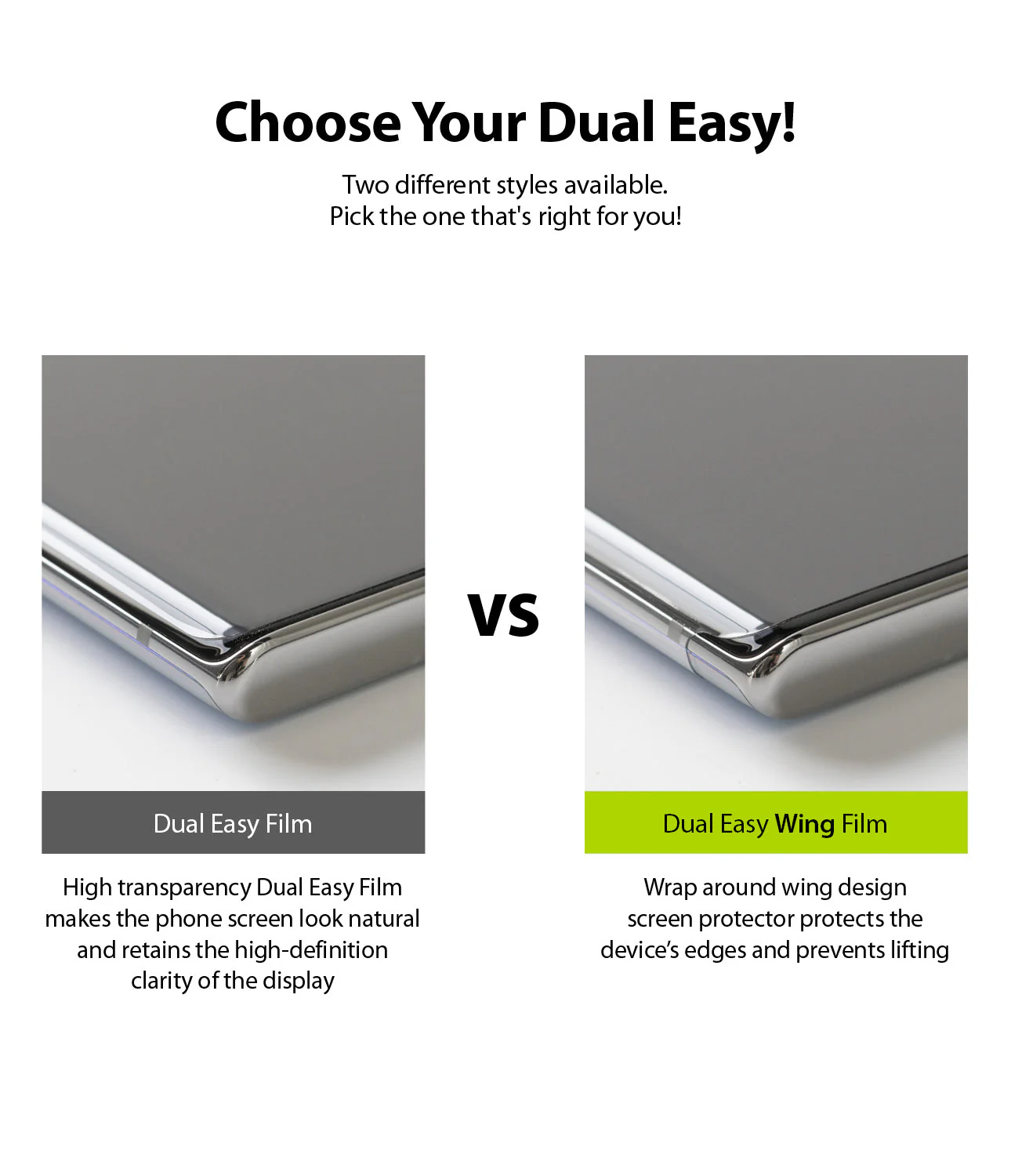 Google Pixel 4a Screen Protector | Dual Easy Film - Image 3