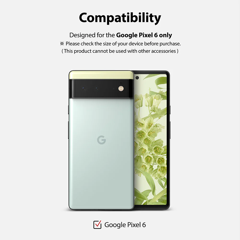 Google Pixel 6 | Camera Protector Glass [3 Pack] - Image 3
