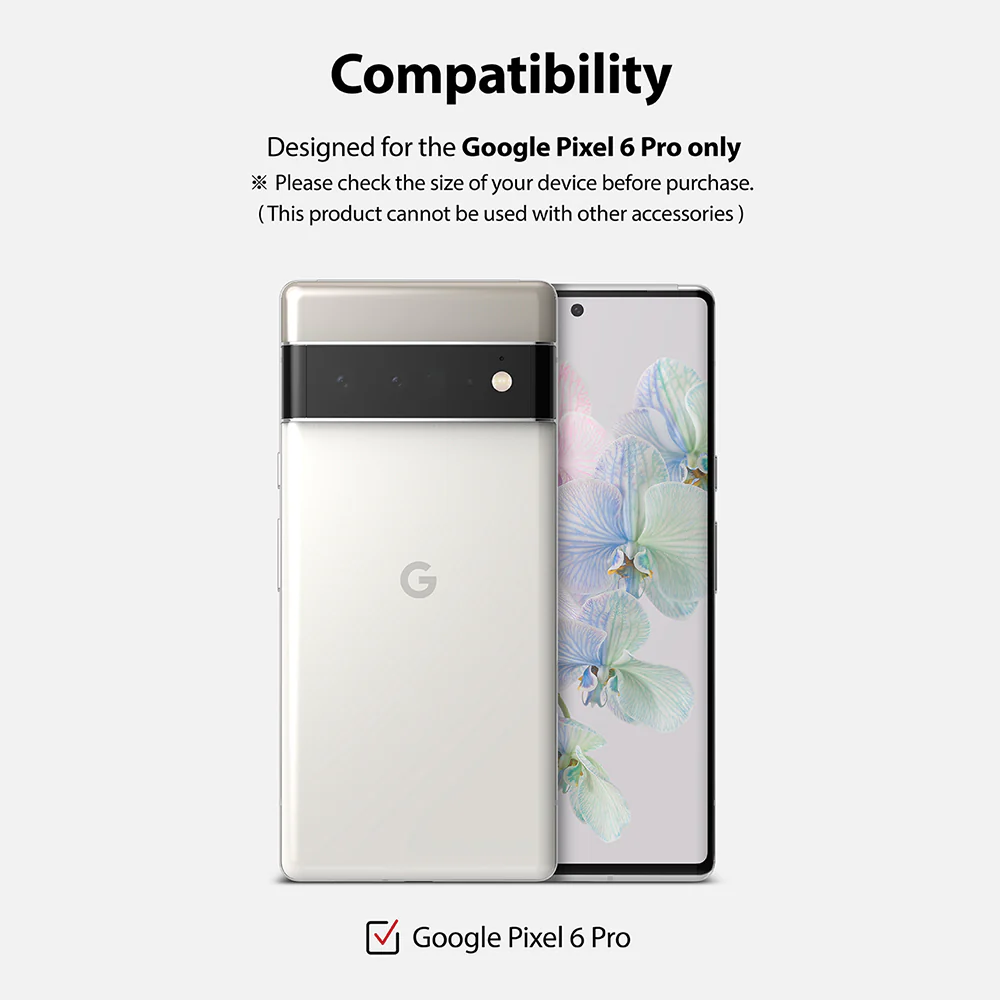 Google Pixel 6 Pro | Camera Protector Glass [3 Pack] - Image 3