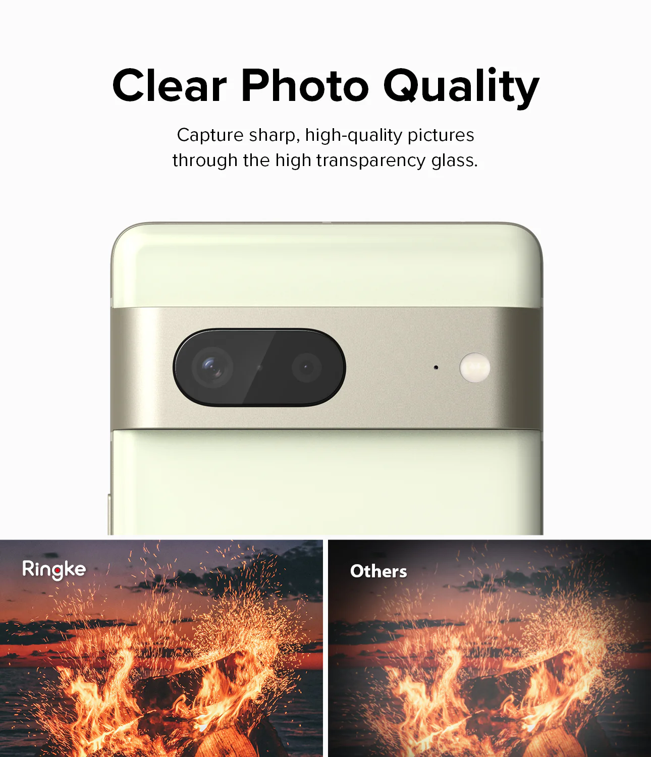 Google Pixel 7 | Camera Protector Glass [3 Pack] - Image 6