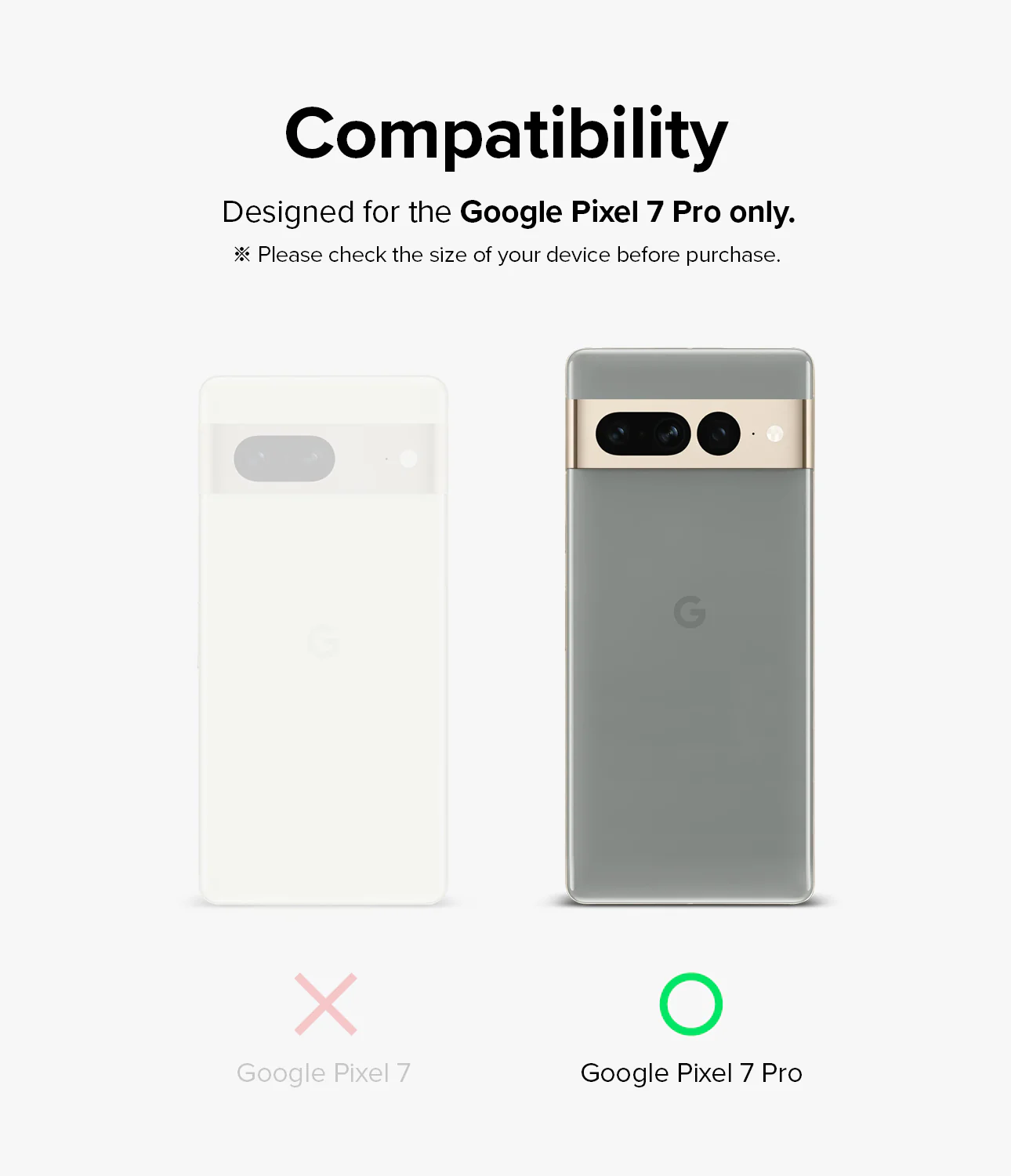 Google Pixel 7 Pro | Camera Protector Glass [3 Pack] - Image 3