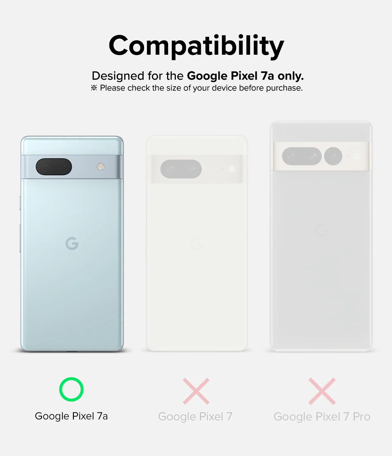 Google Pixel 7a | Camera Protector Glass [3 Pack] - Image 3