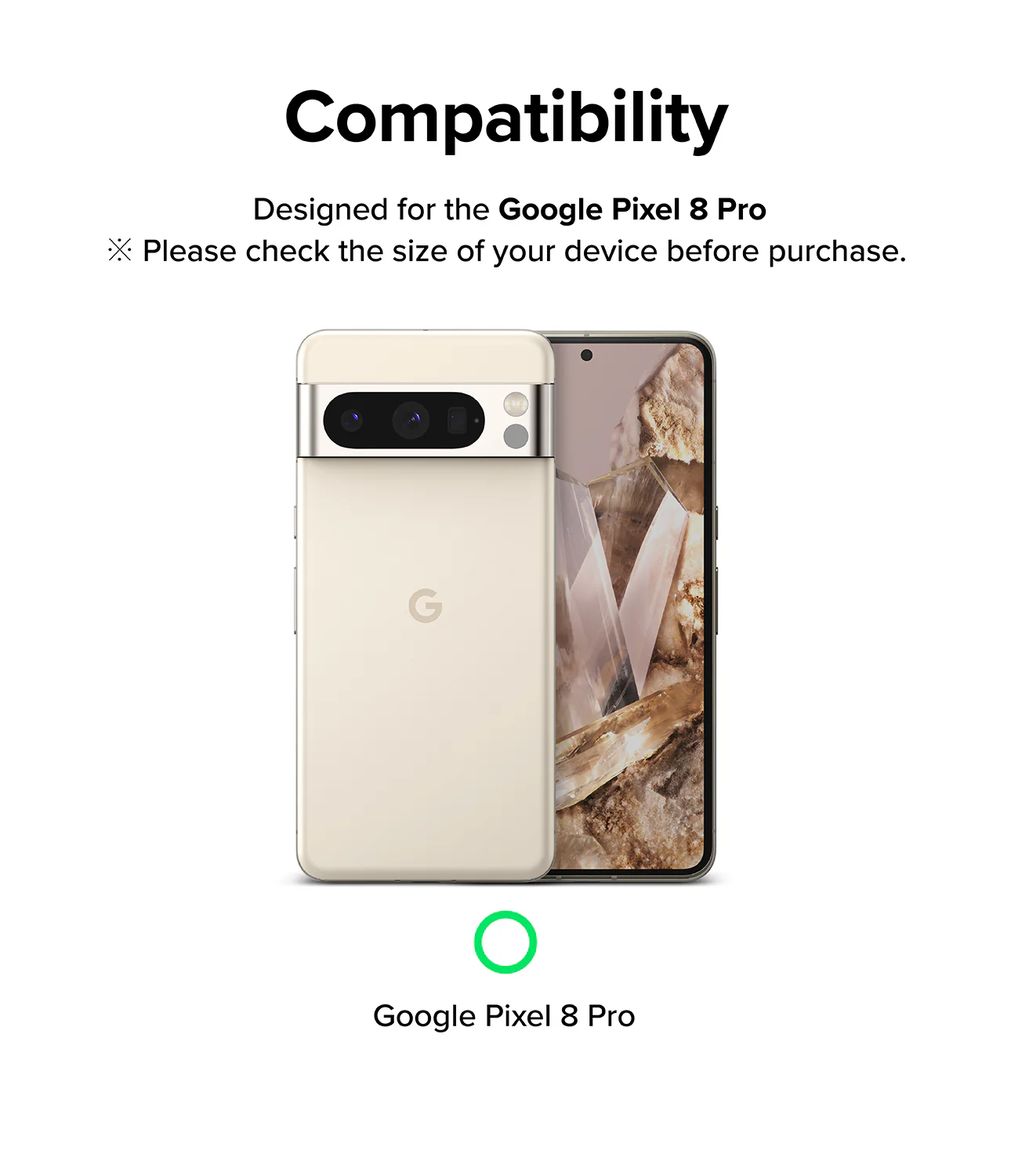 Google Pixel 8 Pro | Camera Protector Glass [3 Pack] - Image 3