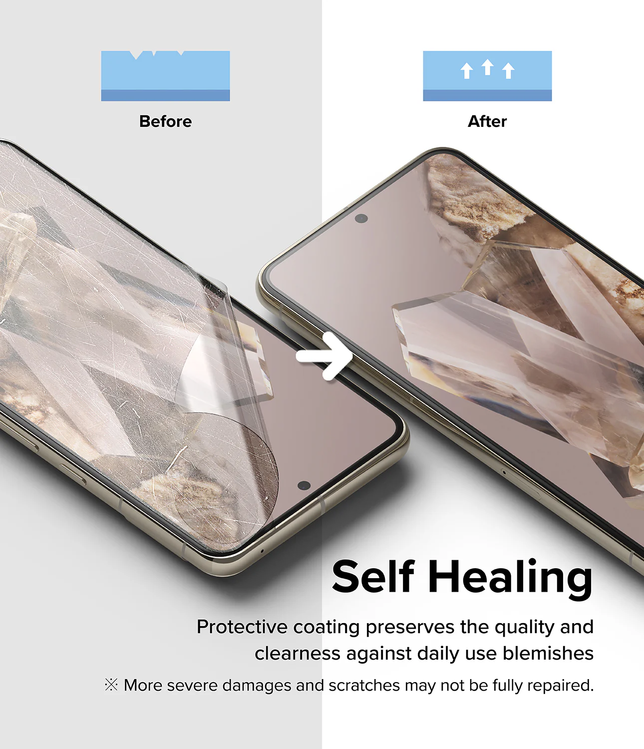 Google Pixel 8 Pro Screen Protector | Dual Easy Film - Image 7