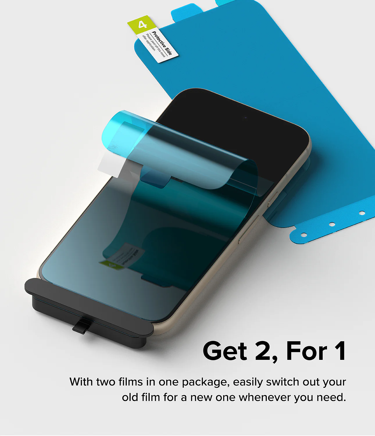 Google Pixel 8a Screen Protector | Dual Easy Film - Image 12