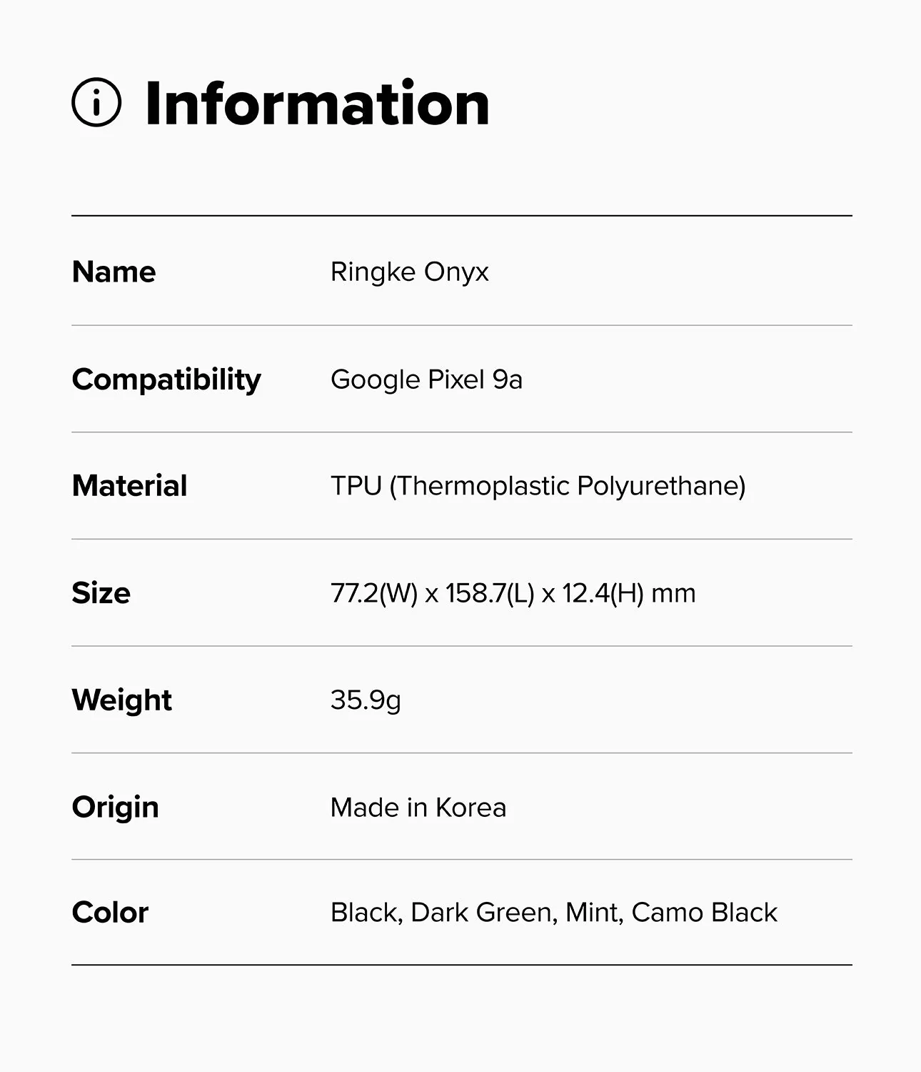 Google Pixel 9a Case | Onyx - Image 32
