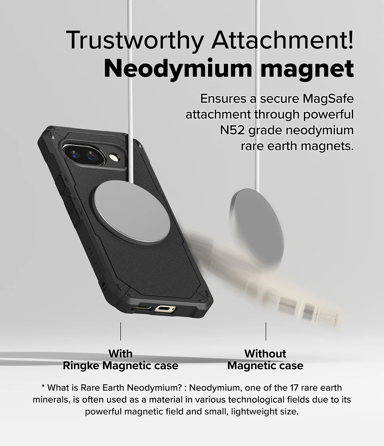 Google Pixel 9a Case | Rugged Gear Magnetic - Image 4