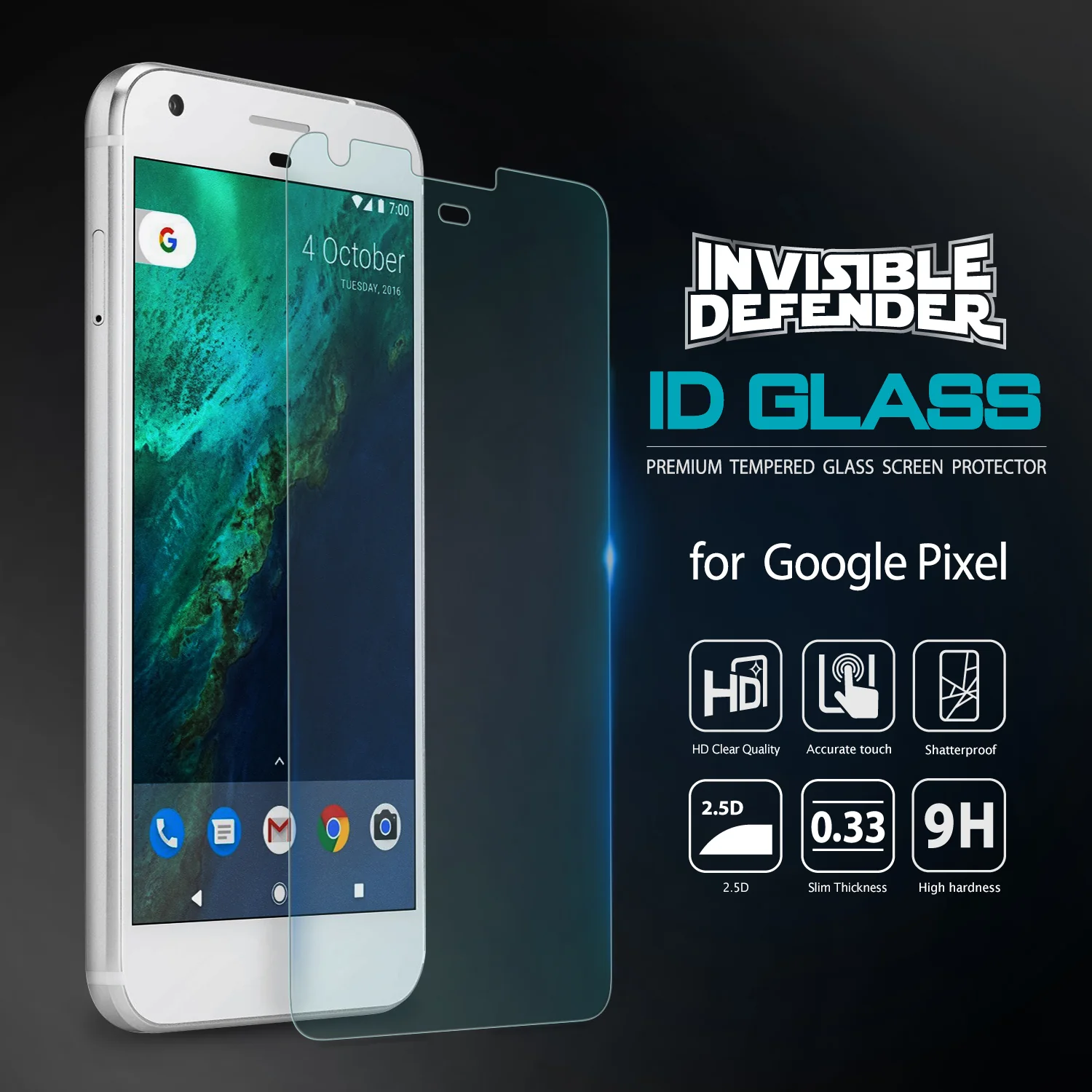 Google Pixel Screen Protector | Invisible Defender Glass - Image 2
