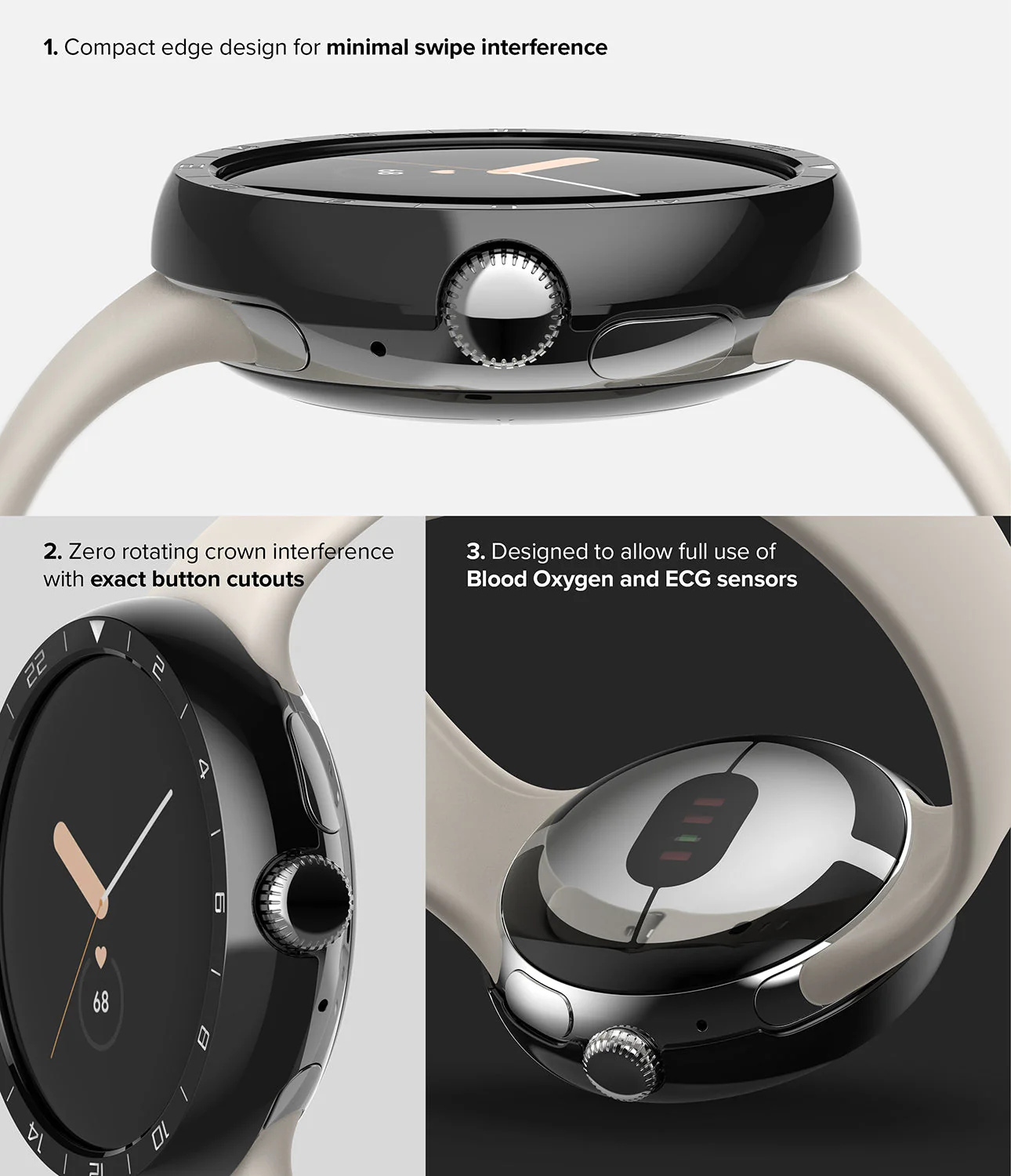 Google Pixel Watch 41mm | Premium Bezel Styling - Image 8