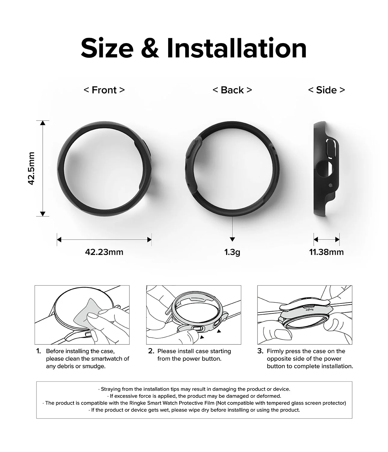 Google Pixel Watch Case | Slim Edge - Image 12