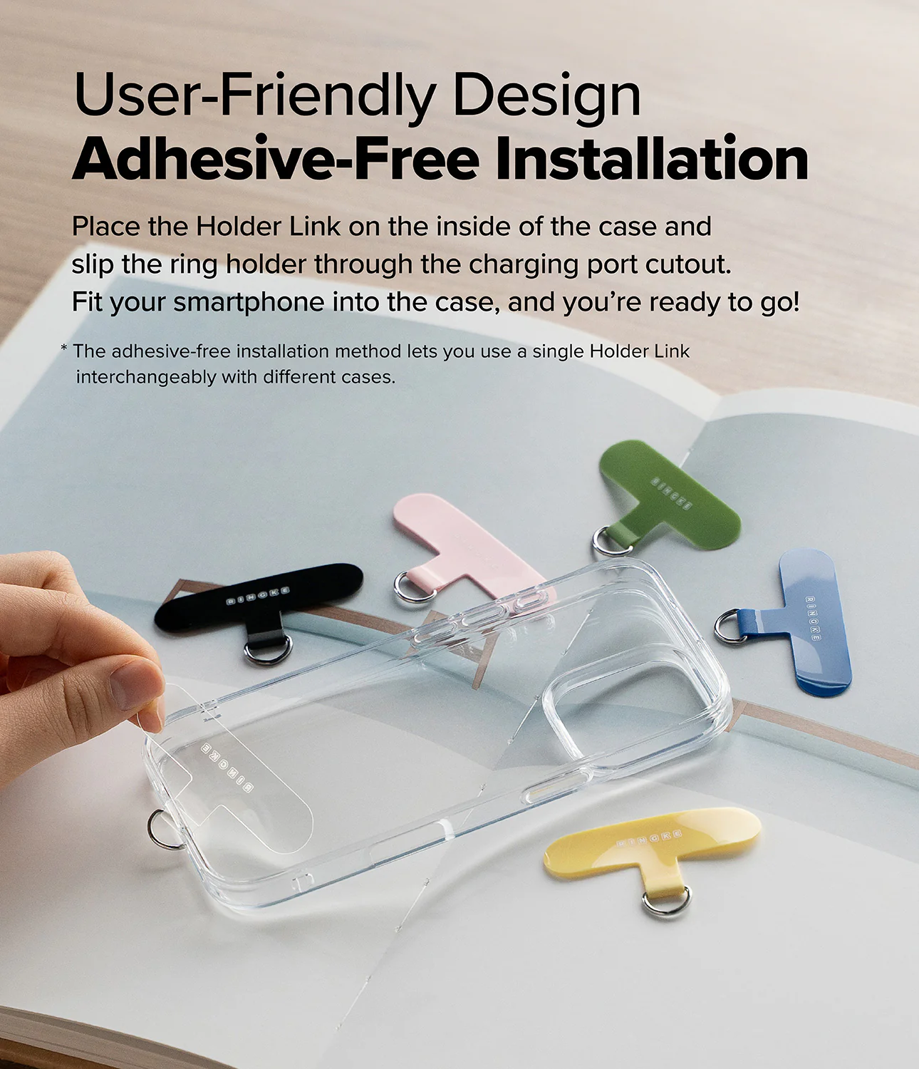 Holder Link Flow Finger Ring - Image 66