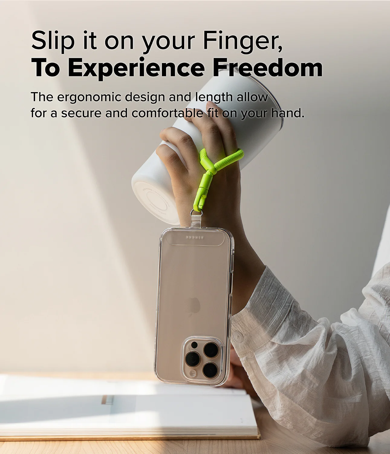 Holder Link Flow Finger Ring - Image 76