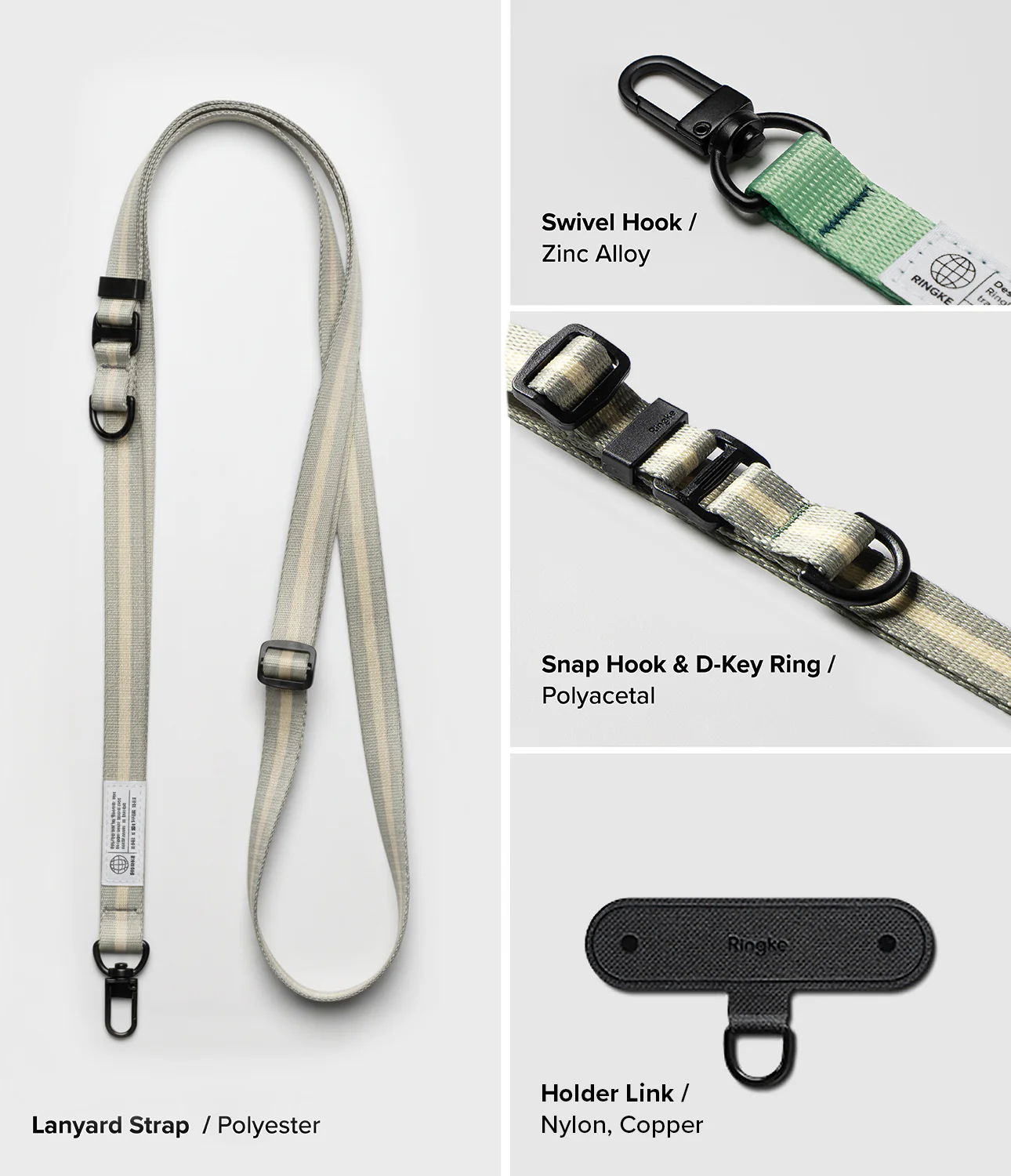 Holder Link & Snap Hook Lanyard Strap - Image 18