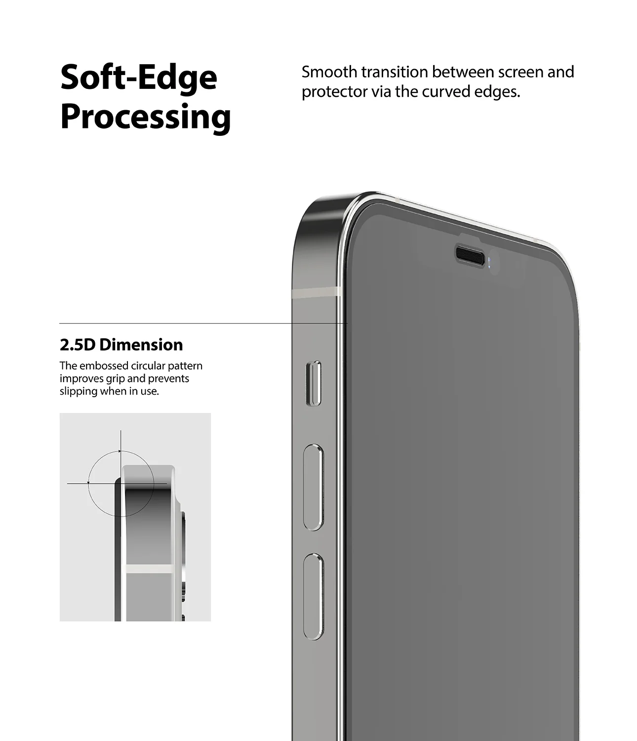 iPhone 12 / 12 Pro Screen Protector | Invisible Defender Glass - Image 6
