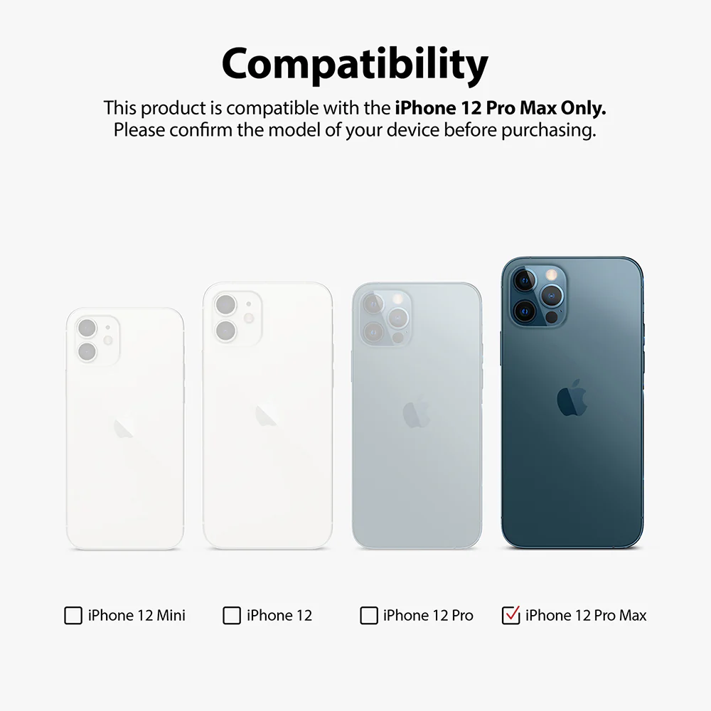 iPhone 12 Pro Max | Camera Protector Glass [3 Pack] - Image 3