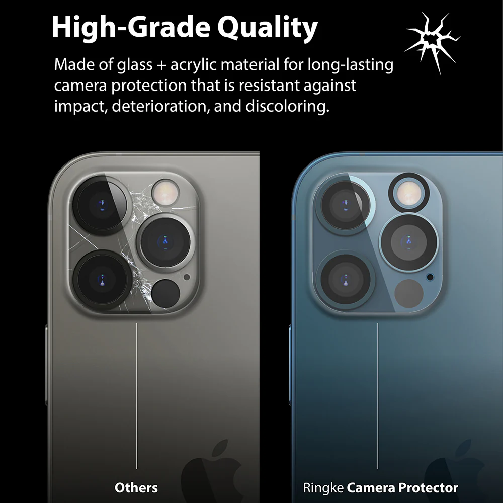 iPhone 12 Pro Max | Camera Protector Glass [3 Pack] - Image 5