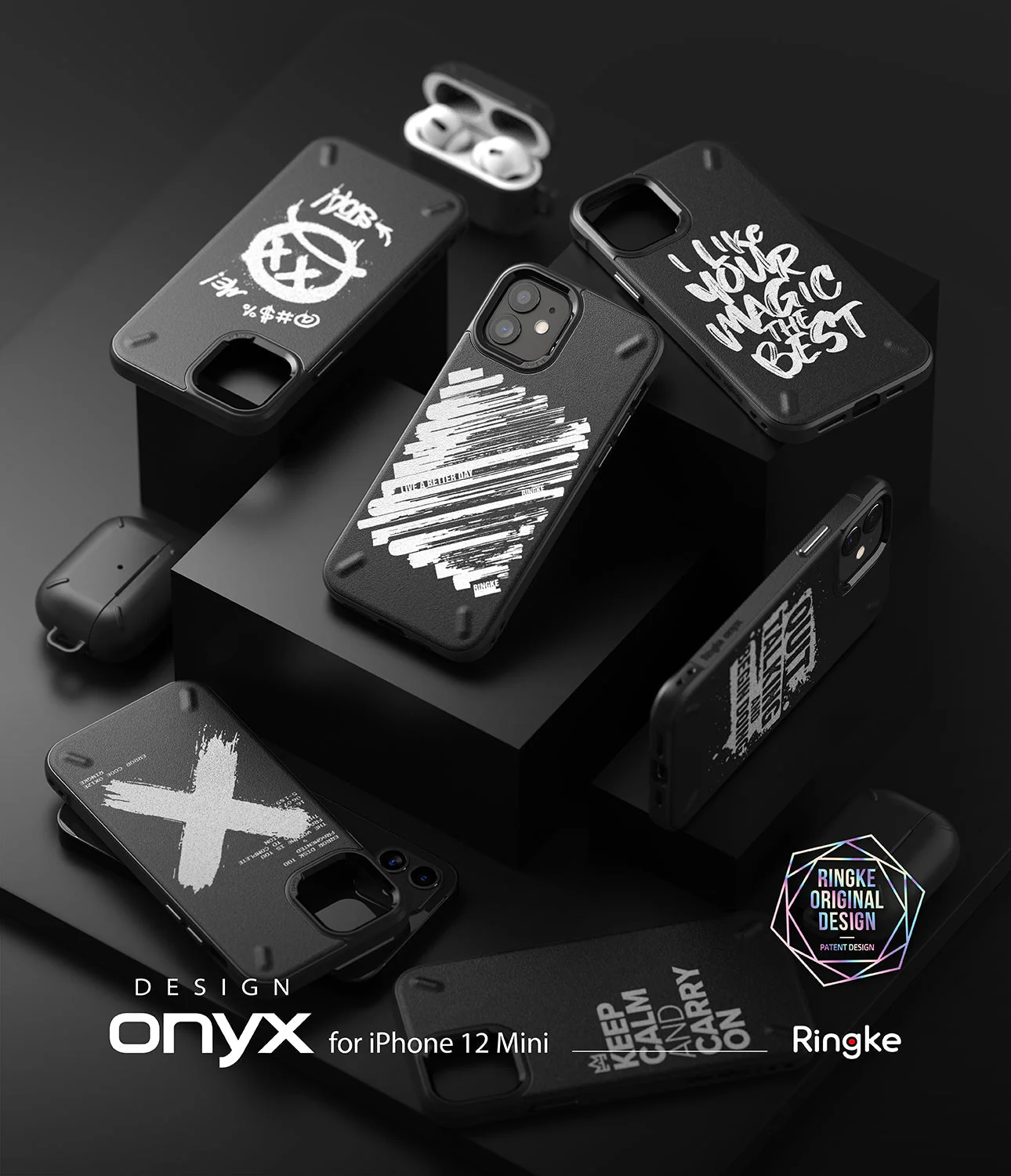 iPhone 12 Mini Case | Onyx Design - Image 16