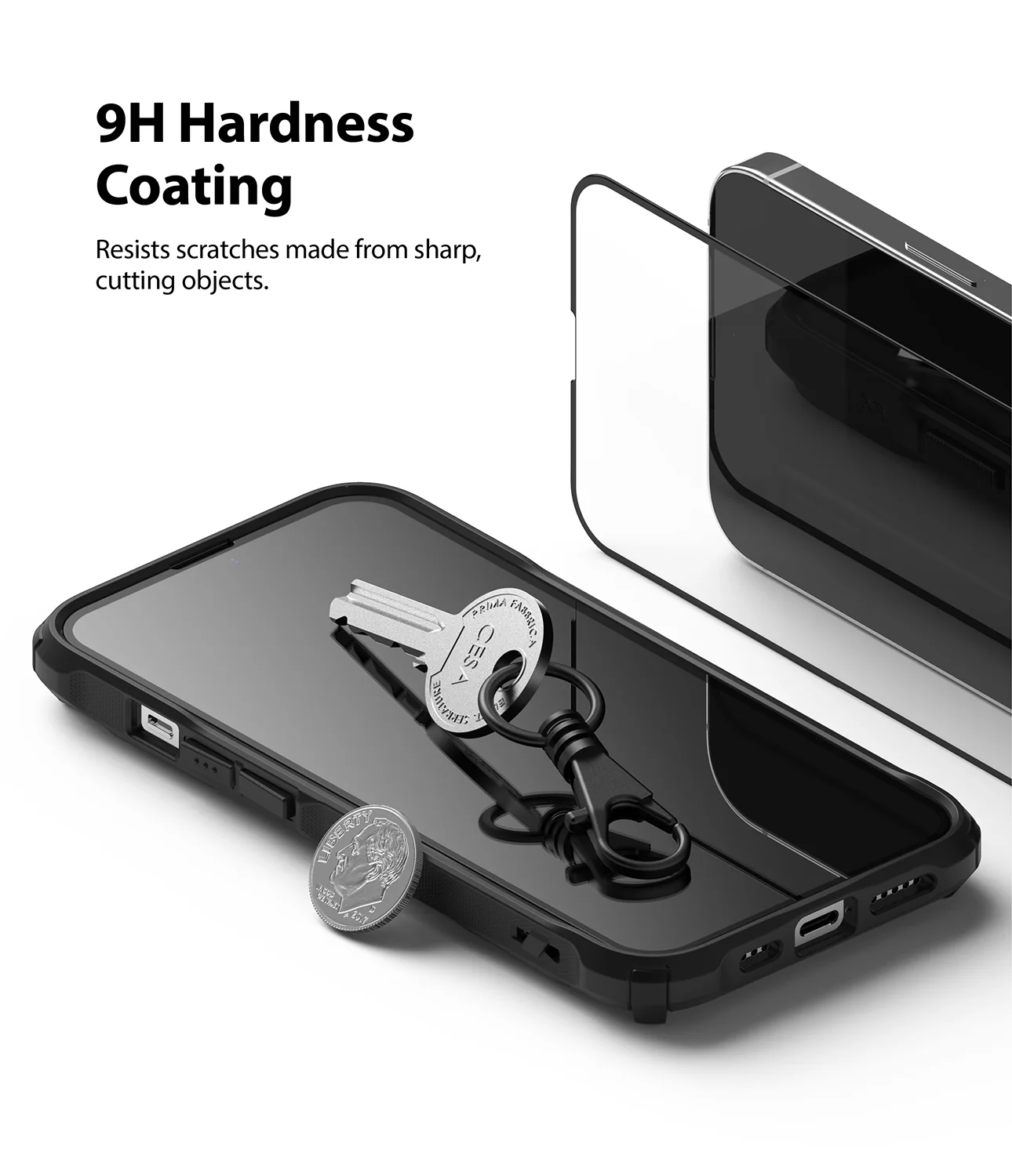 iPhone 13 / 13 Pro Screen Protector | Invisible Defender Glass - Image 10