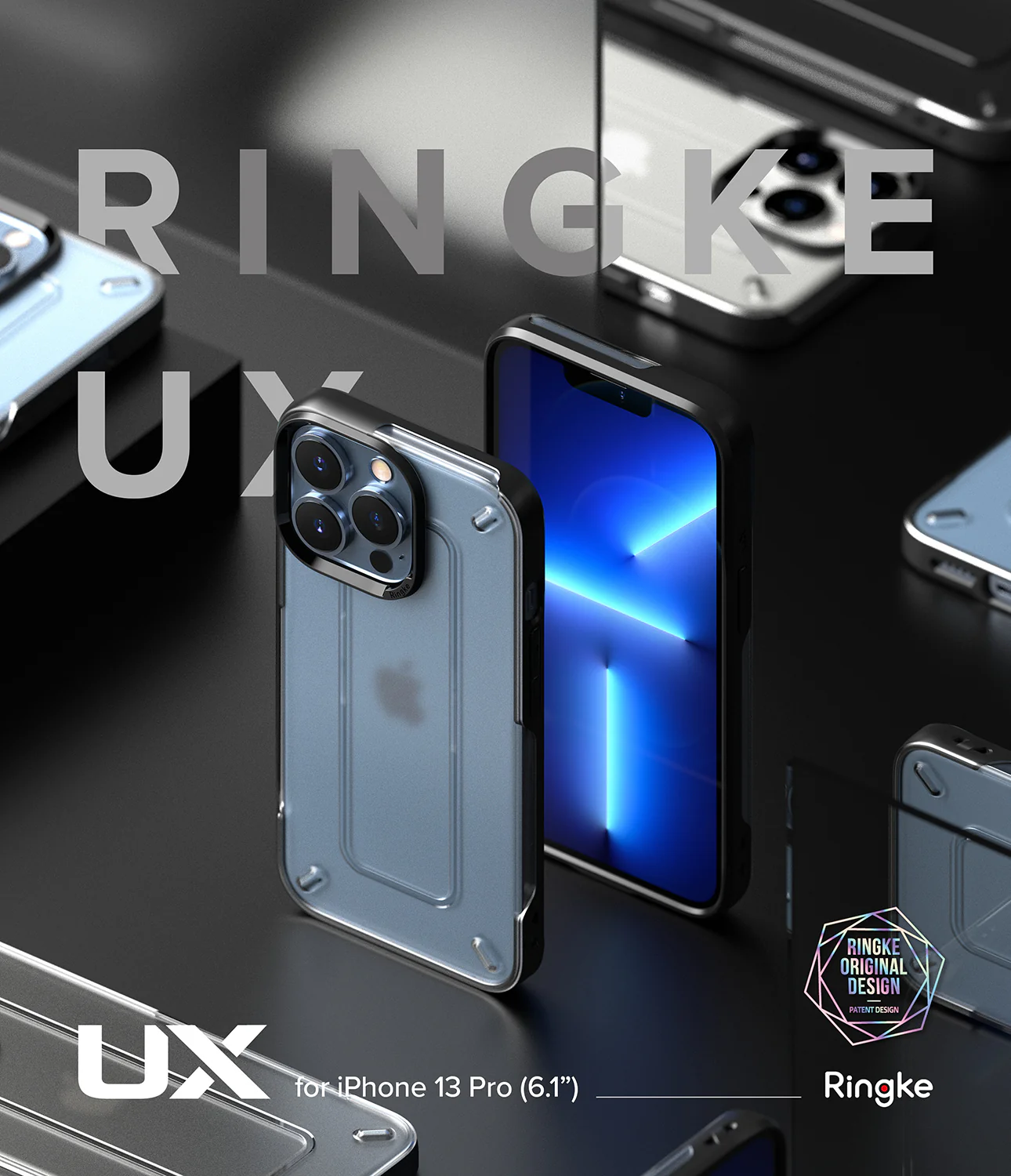 iPhone 13 Pro Case | UX - Matte Clear - Image 2