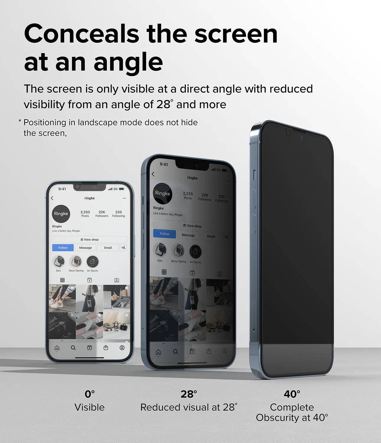 iPhone 14 / 13 Pro / 13 Screen Protector | Privacy Glass - Image 5