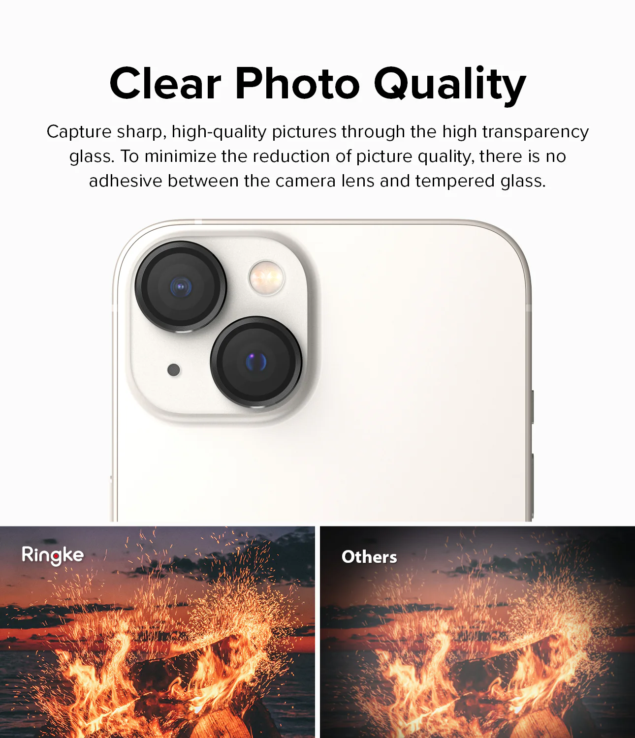 iPhone 14 Plus / 14 | Camera Lens Frame Glass - Image 8