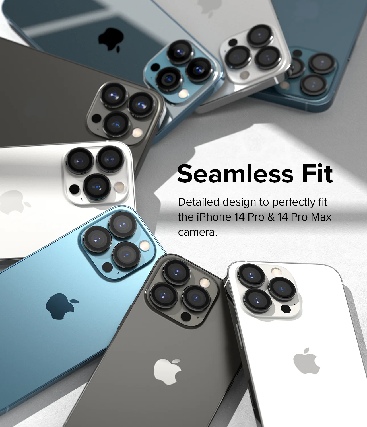 iPhone 14 Pro Max / 14 Pro | Camera Lens Frame Glass - Image 6