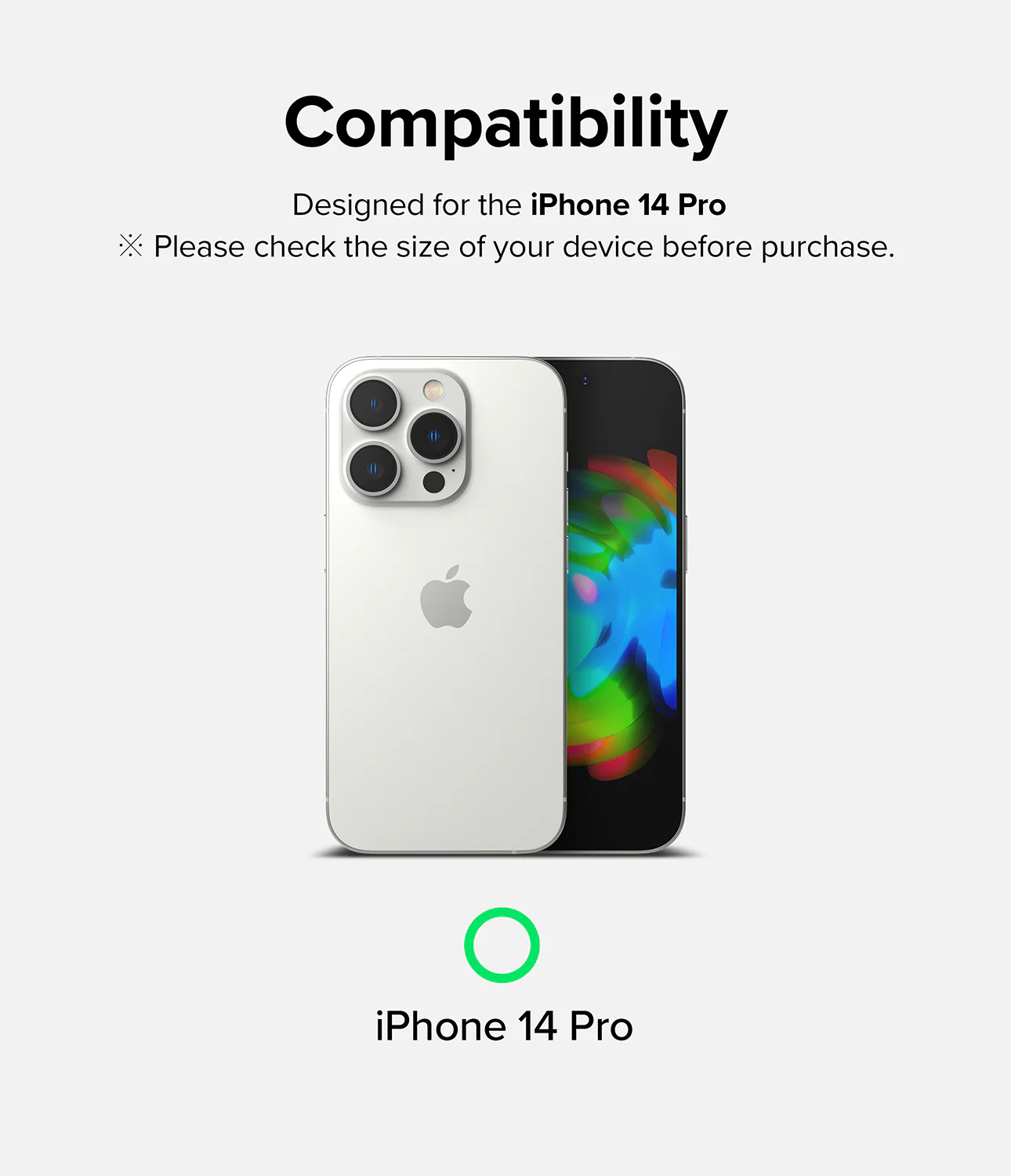 iPhone 14 Pro Screen Protector | Full Cover Glass - Image 3