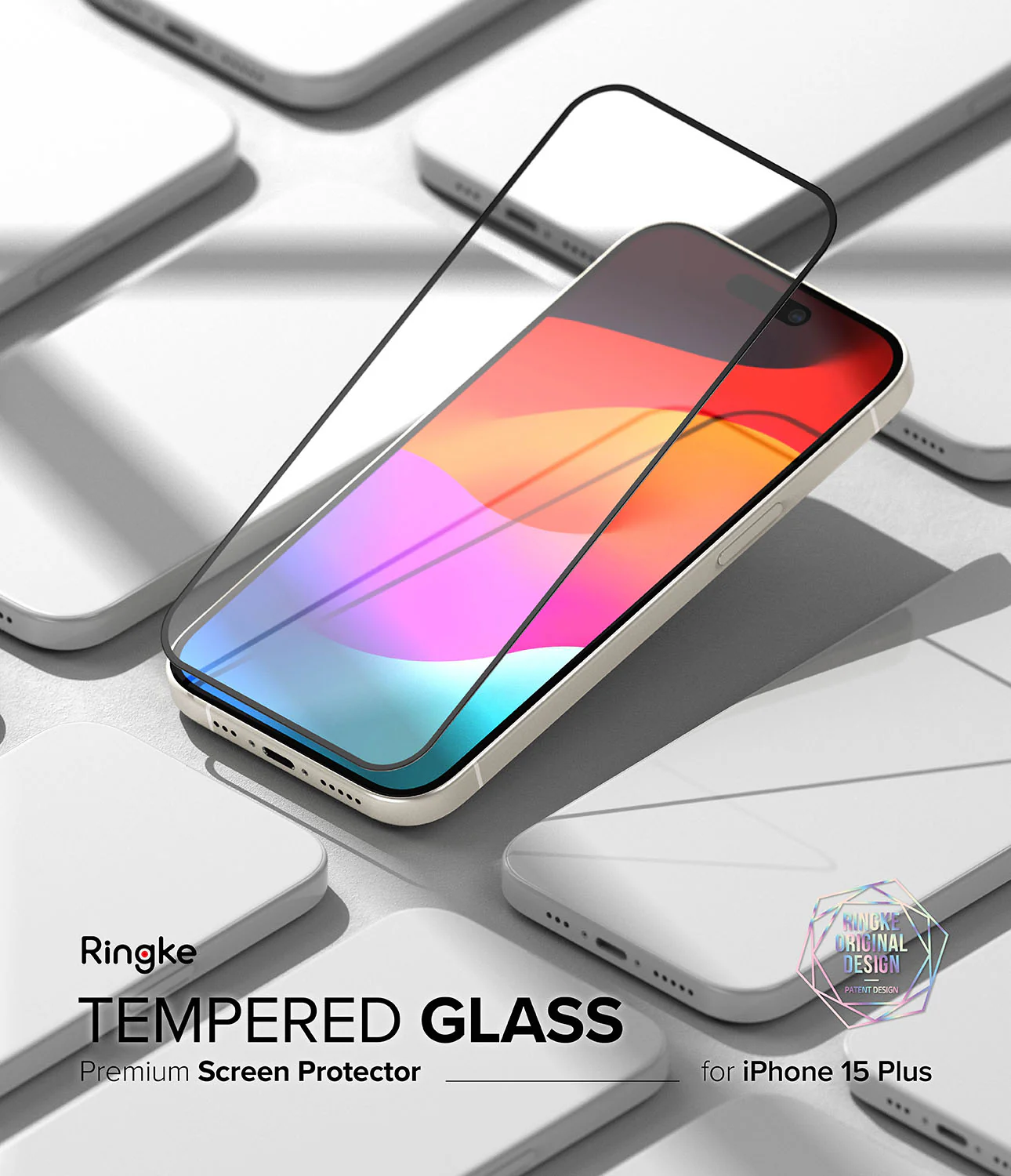 iPhone 15 Plus Screen Protector | Full Cover Glass - Image 2