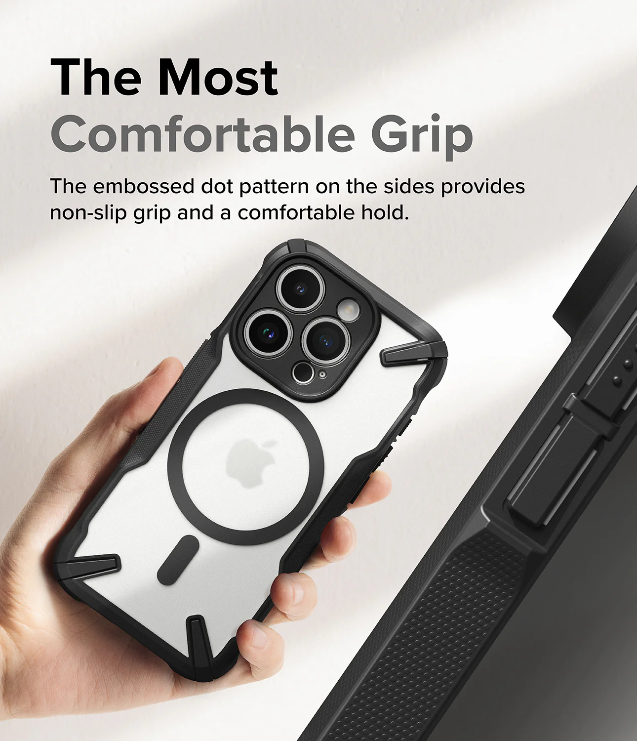 iPhone 15 Pro Case | Fusion-X Magnetic Matte Black - Image 13