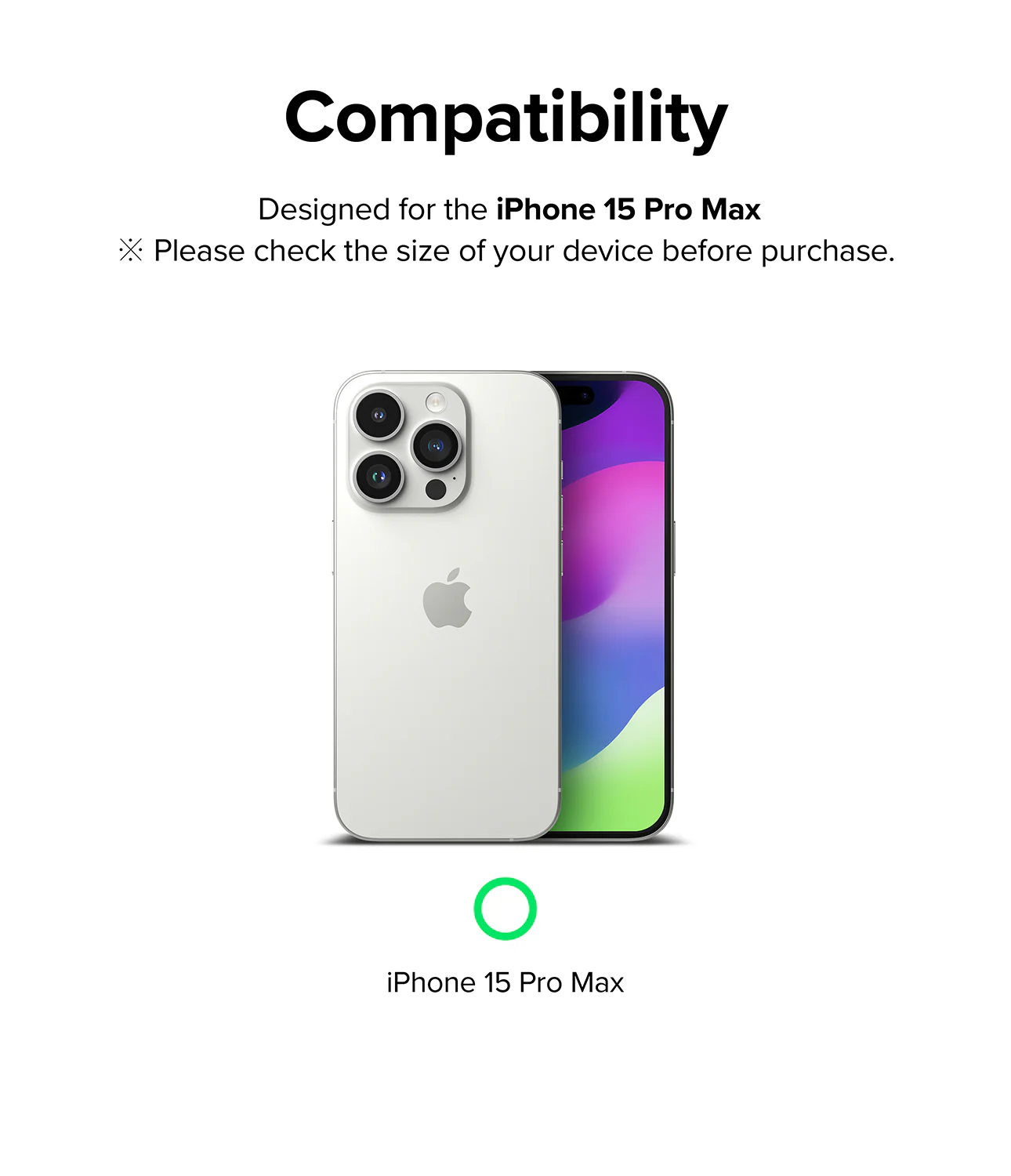 iPhone 15 Pro Max | Camera Protector Glass [2 Pack] - Image 3
