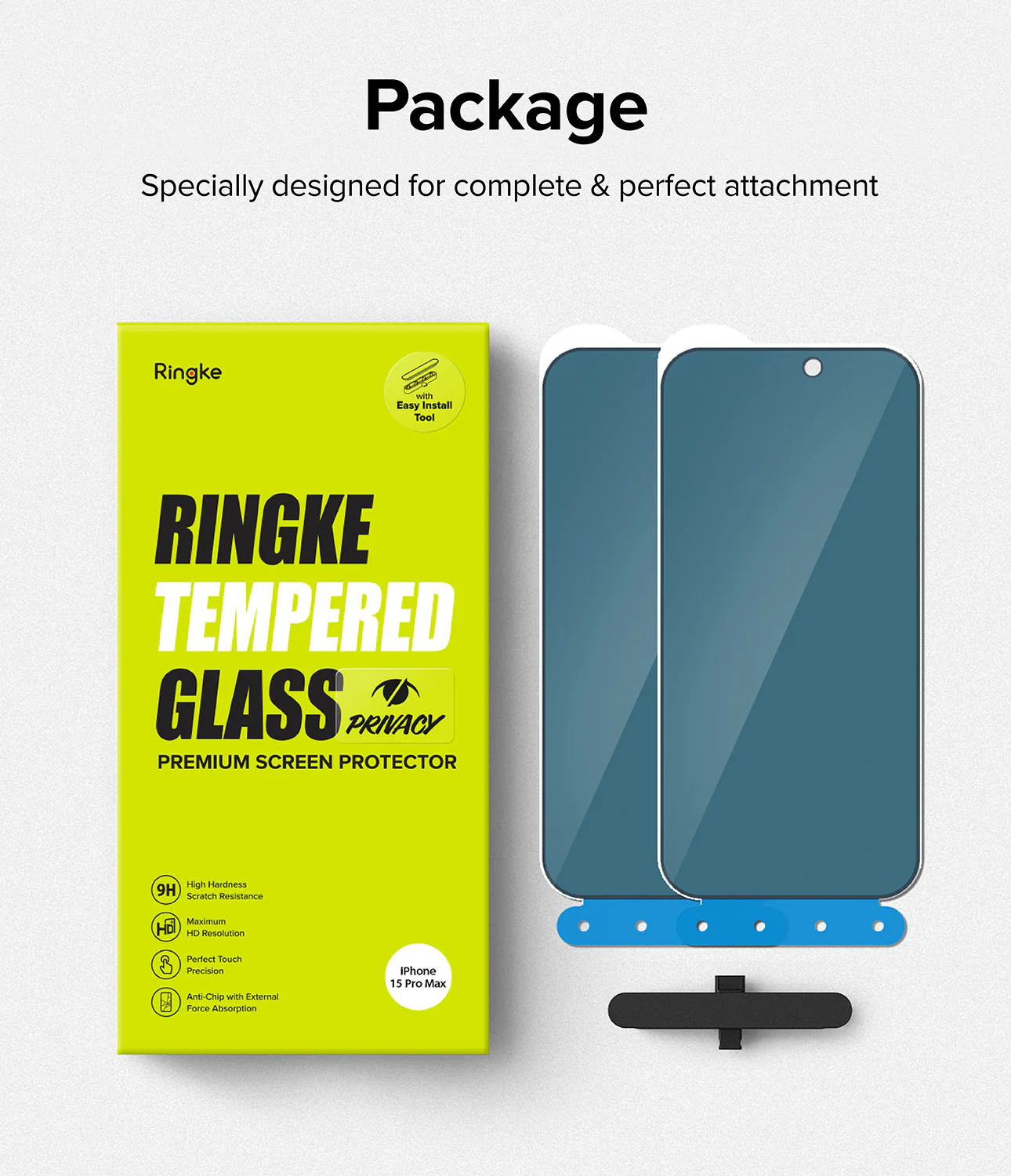 iPhone 15 Pro Max Screen Protector | Privacy Glass - Image 14