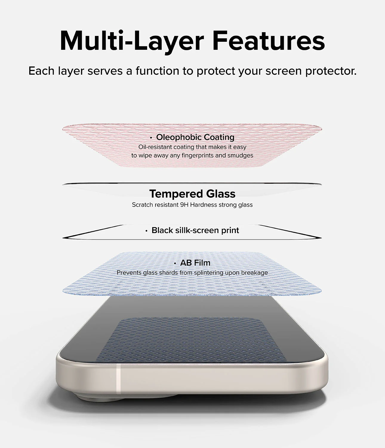 iPhone 15 Screen Protector | Full Cover Glass - Image 9
