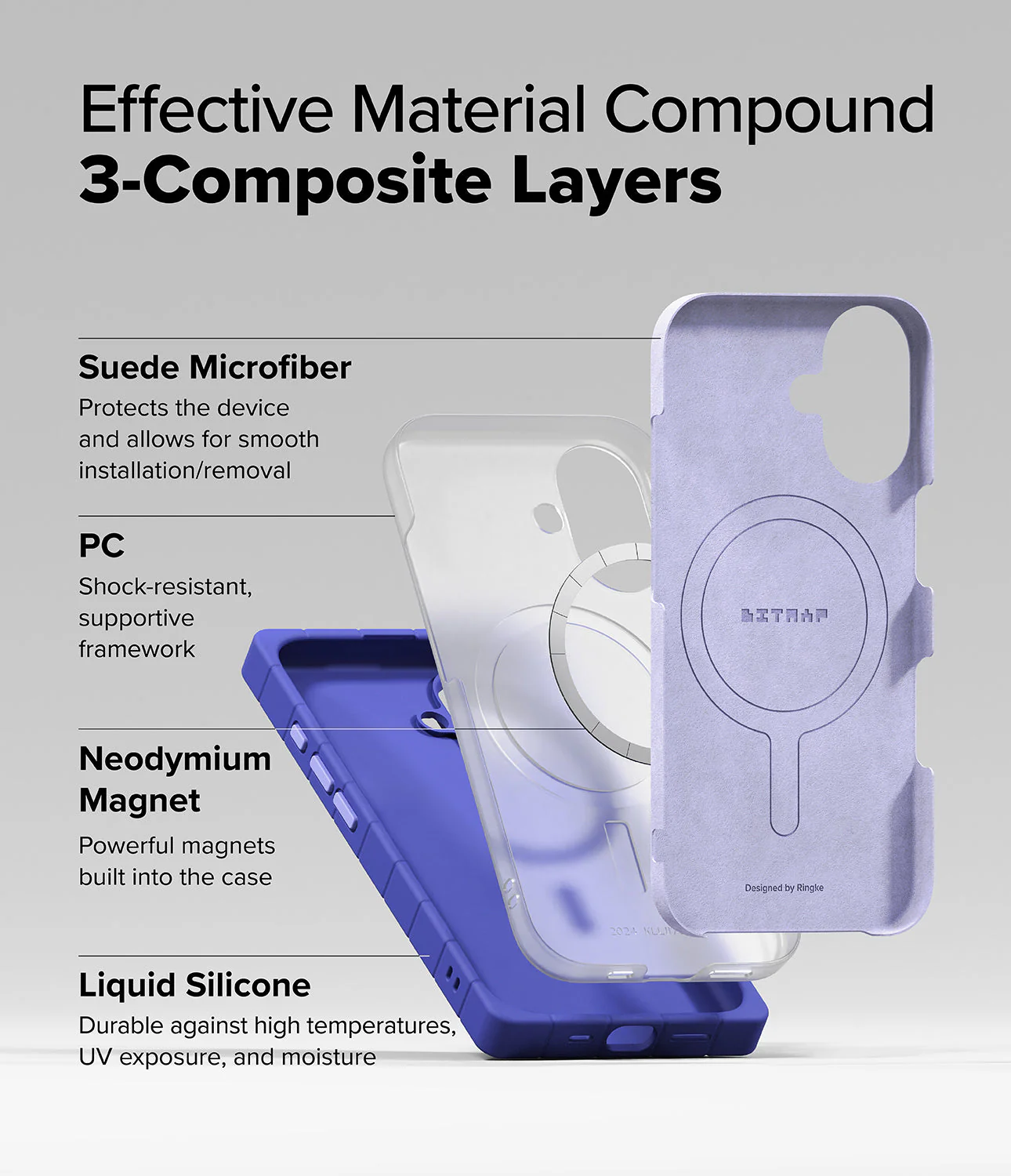 iPhone 16 Case | Bitmap Silicone Magnetic - Image 50